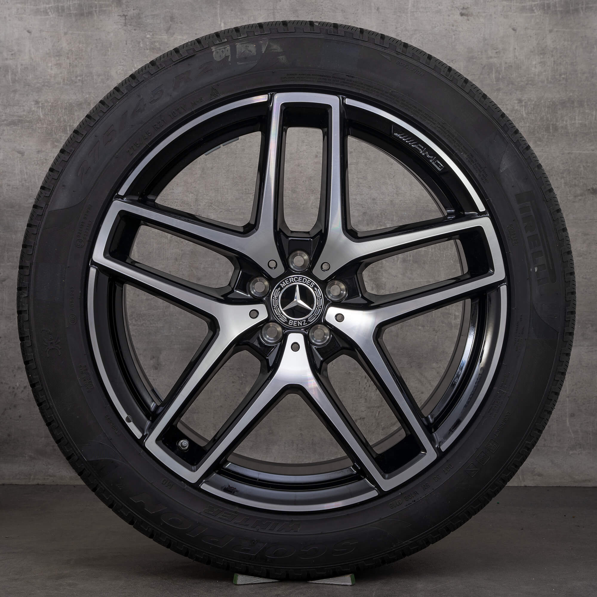 Amg Inch Mercedes Gle C Coupe Rims Winter Tires Wheels New