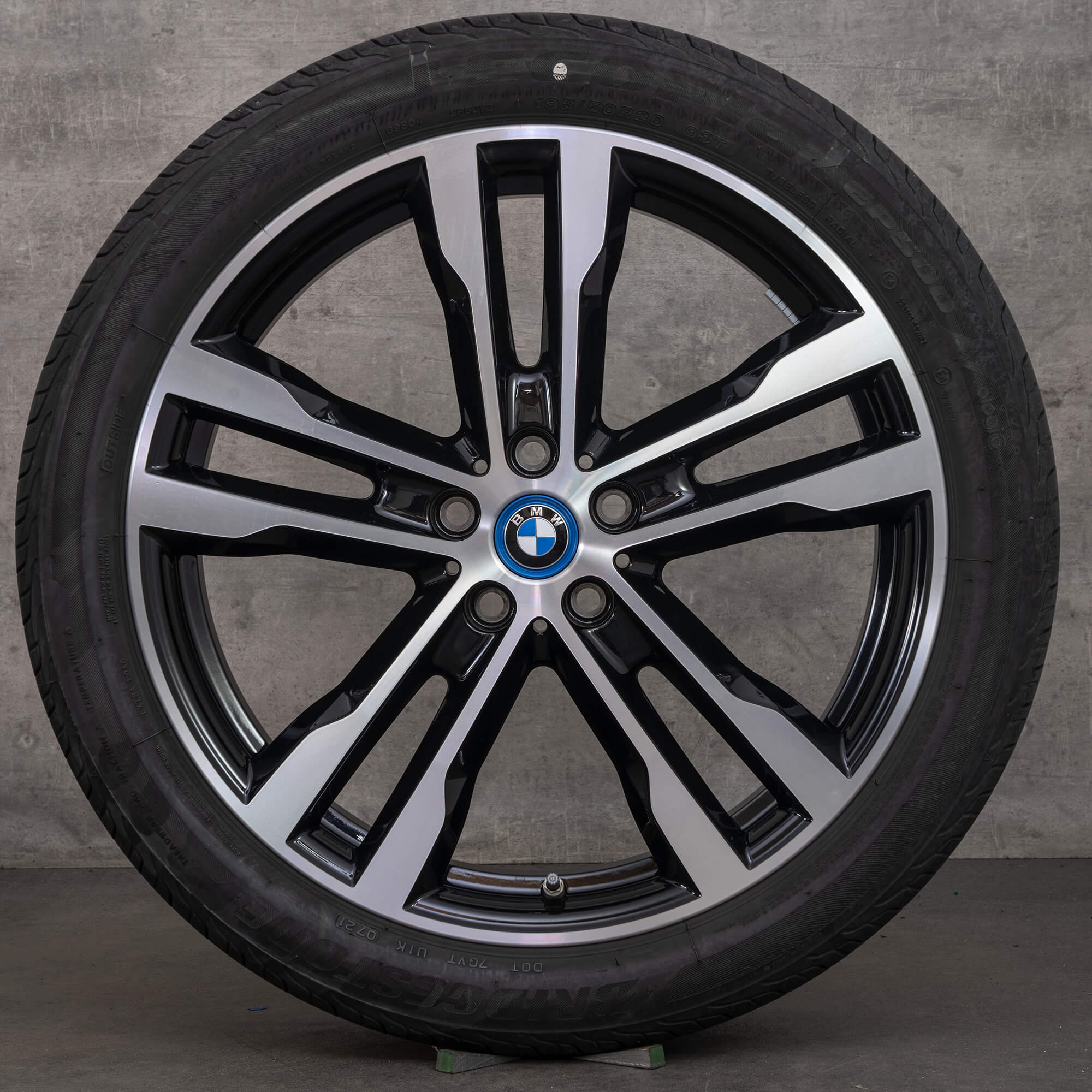 BMW 20-tommers felger i-modeller i3s I01 sommerdekk sommerhjul 6 mm