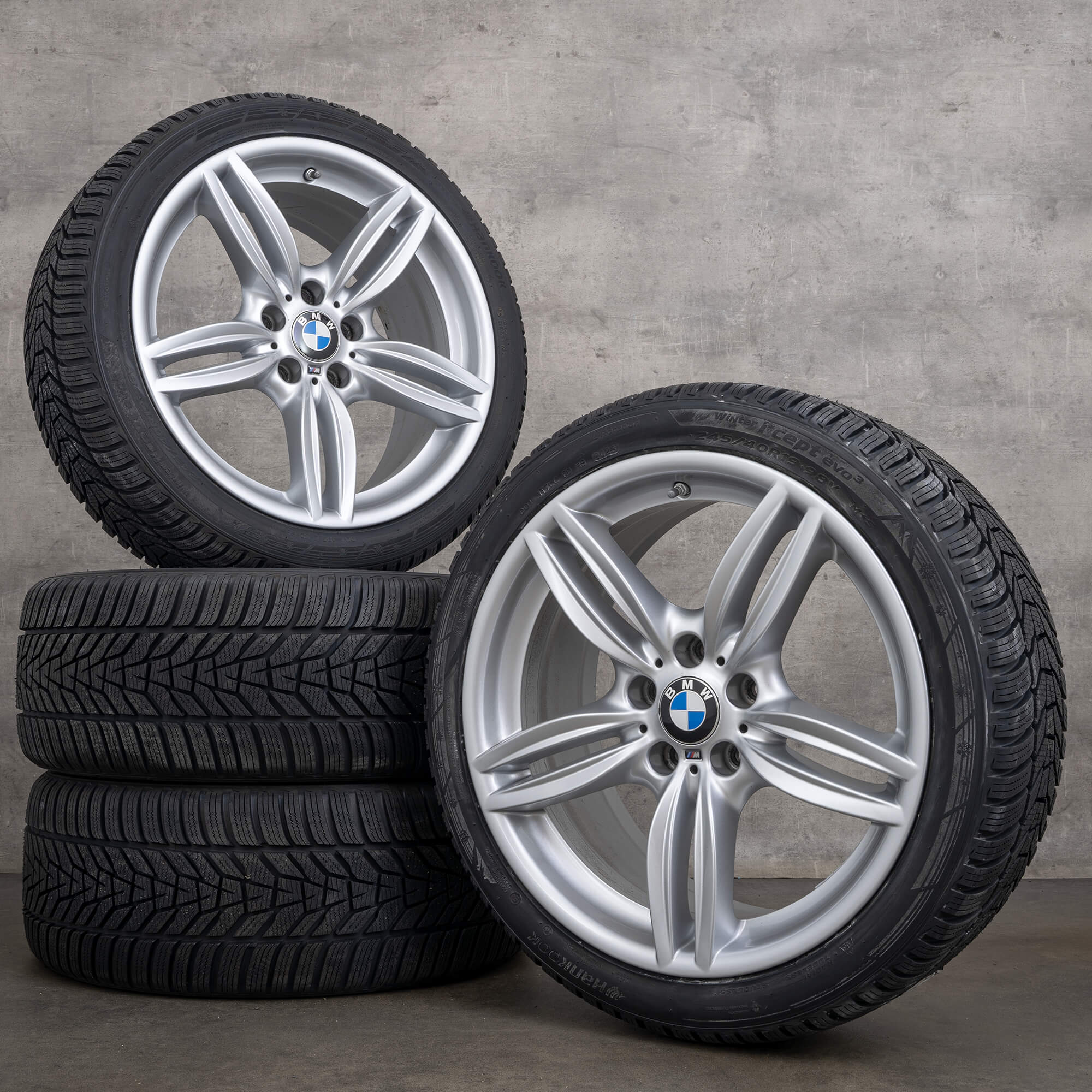 BMW Serie 5 F10 F11 6 F12 F13 ruote invernali cerchi da 19 pollici pneumatici