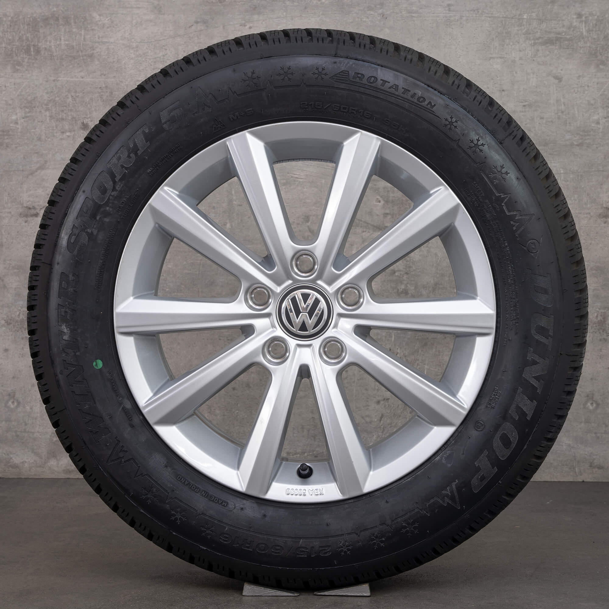 VW Passat 3G B8 winter wheels Merano tires 16 inch rims 3G0071496B NEW