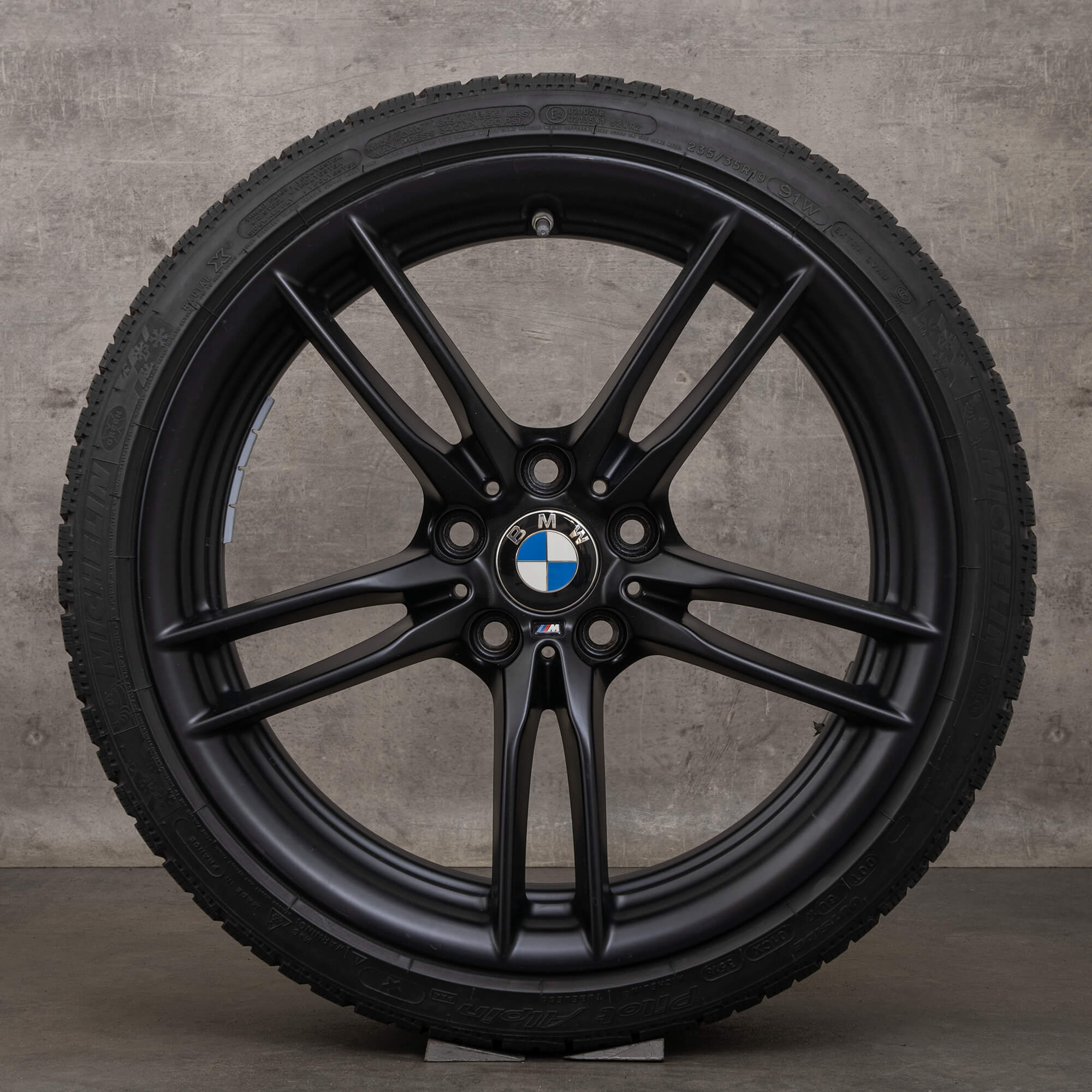 BMW M2 F87 19 inch rims winter wheels tires aluminum styling 641 M