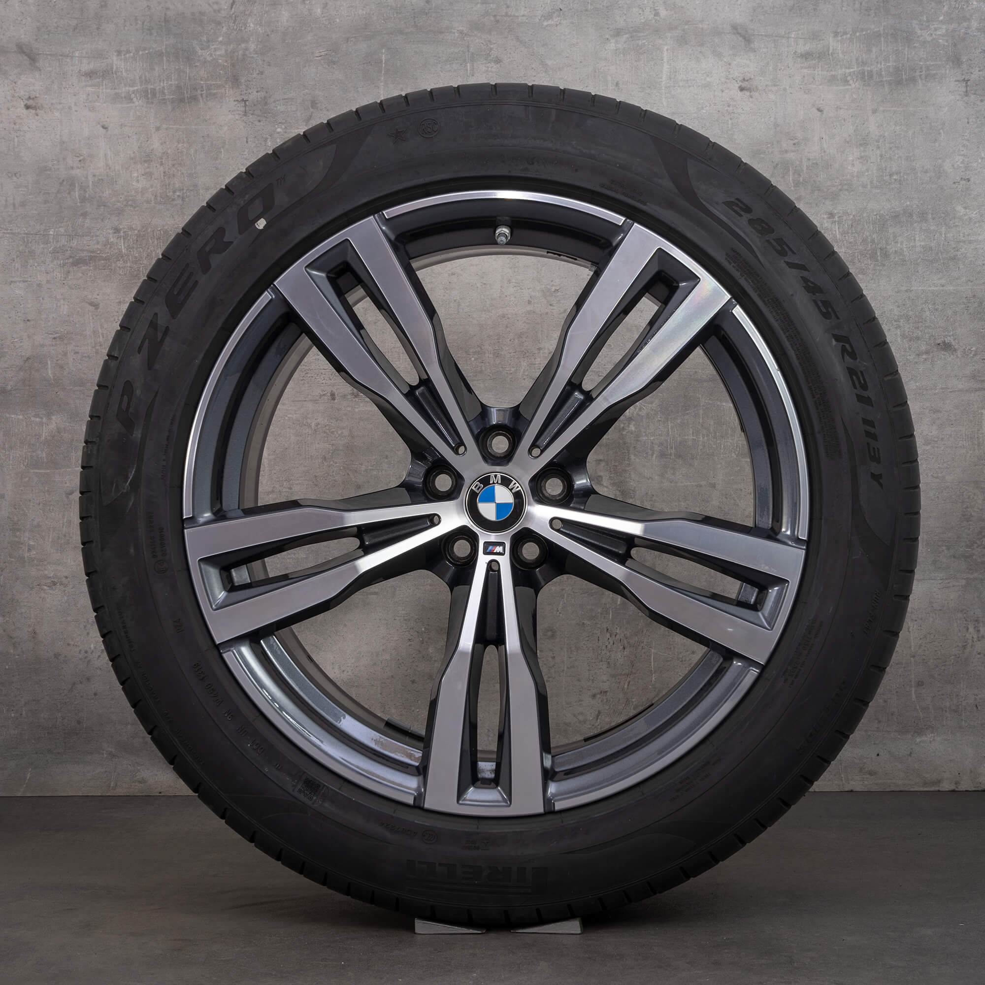 BMW X7 G07 21 inch rims Summer tires wheels Styling 754 M 8074220