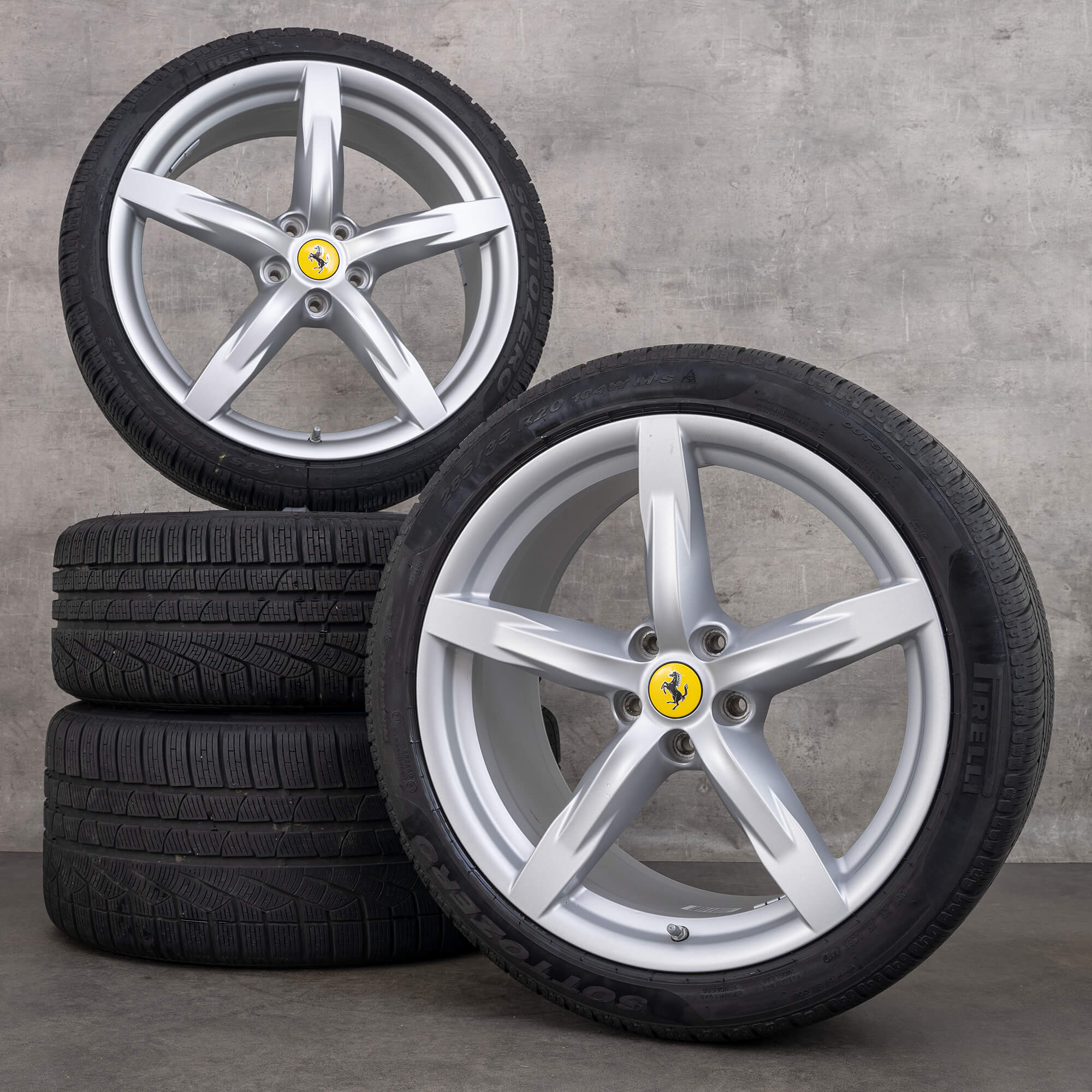 Ferrari 20 inch velgen GTC4 Lusso winterbanden wintervelgen 311037 311038