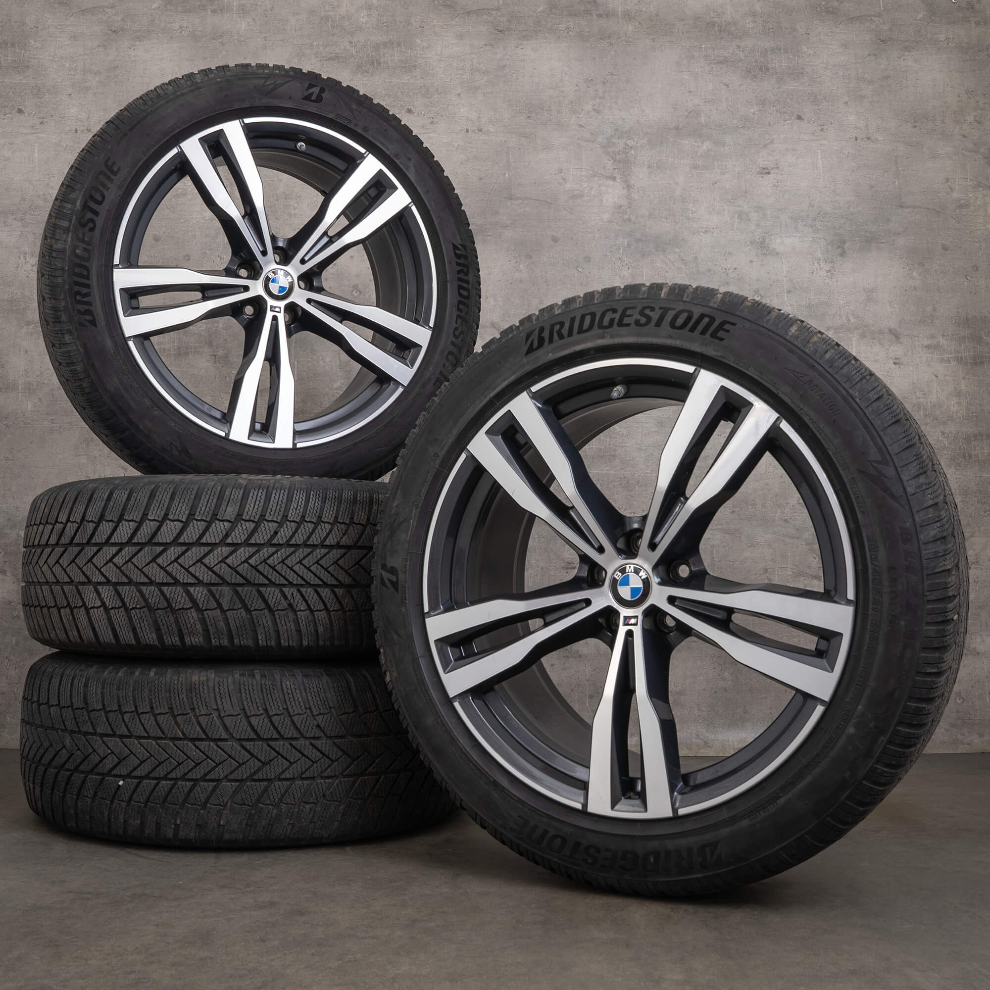 Neumáticos de invierno originales BMW X7 G07 Llantas 21 pulgadas Ruedas 754 M
