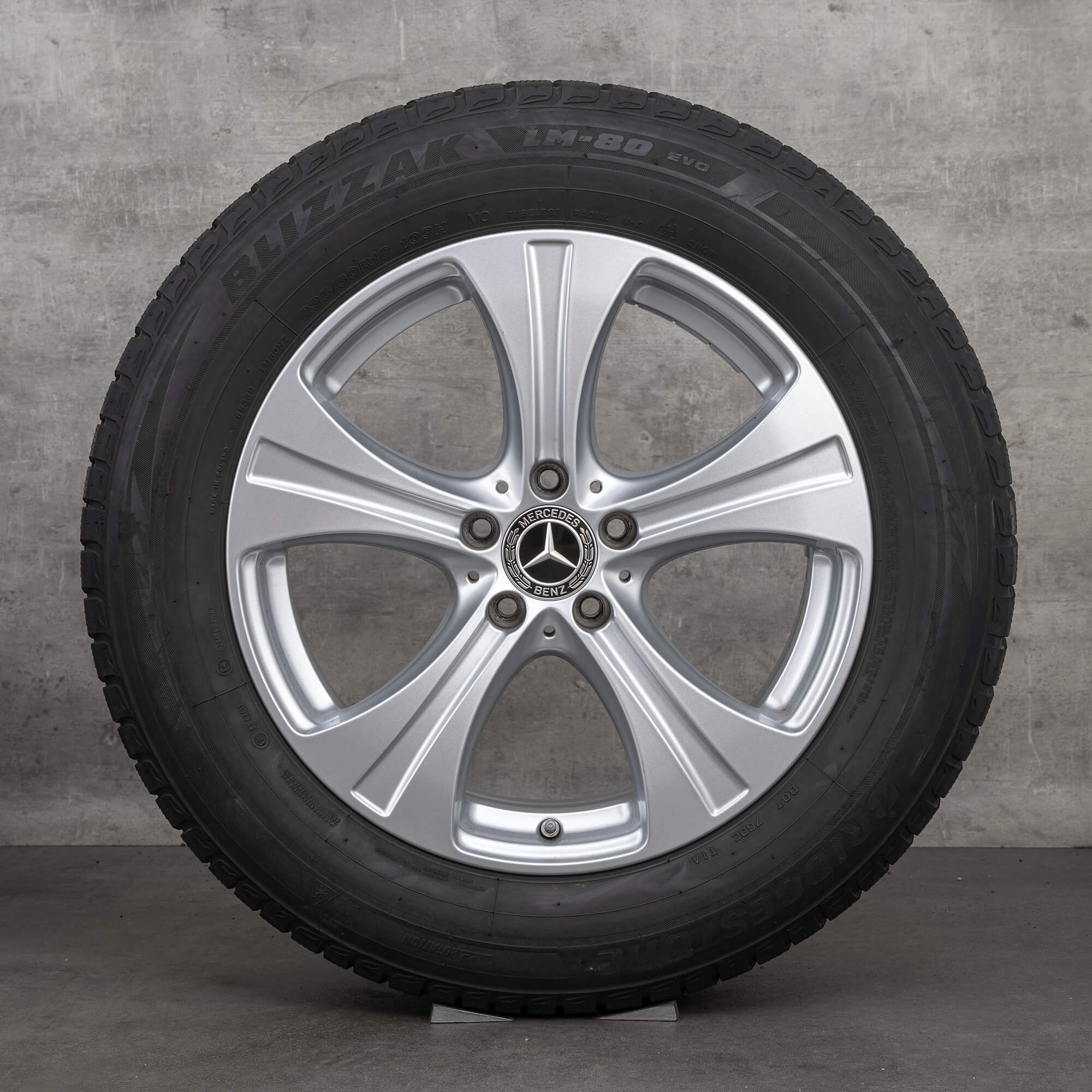 Mercedes Benz 18 inch rims GLC X253 C253 OEM winter wheels alloy rims