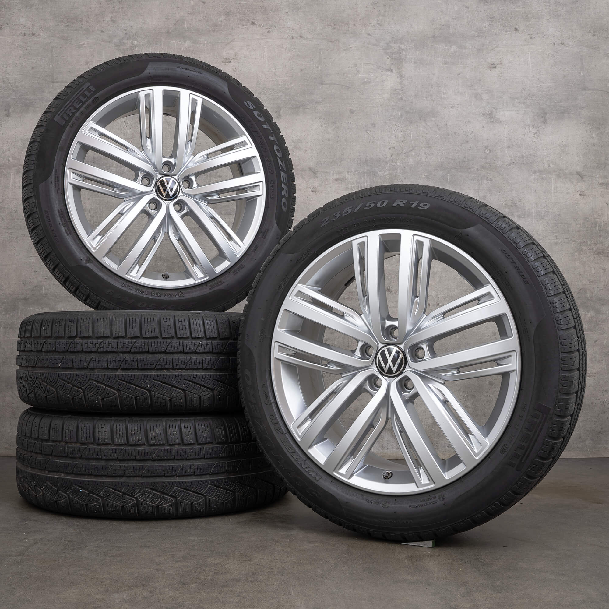 VW Tiguan II & Allspace 5NA winter wheels tires 19 inch rims 5NA601025F
