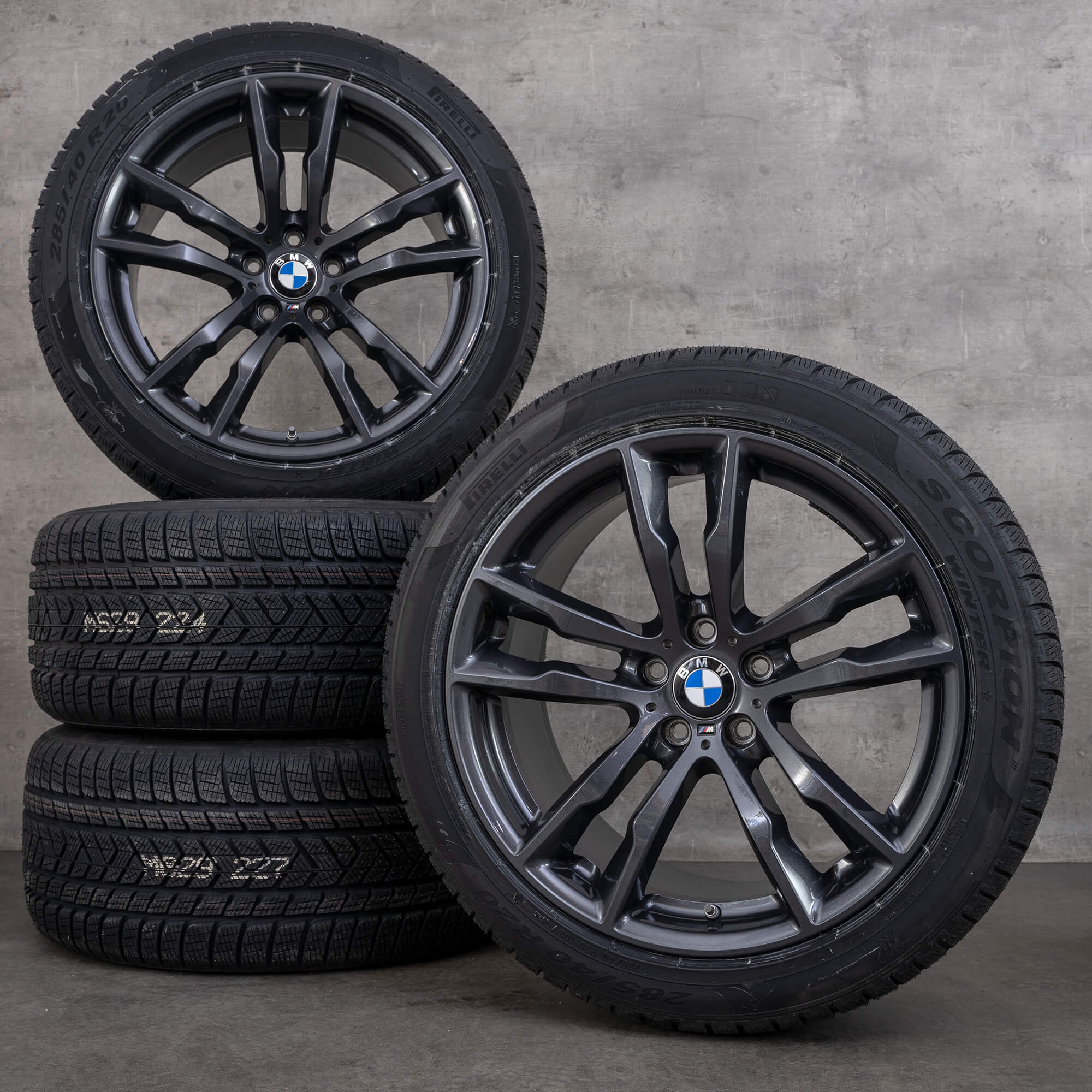 Llantas BMW 20 pulgadas X5M F85 X6M F86 neumáticos de invierno ruedas M611 8 mm