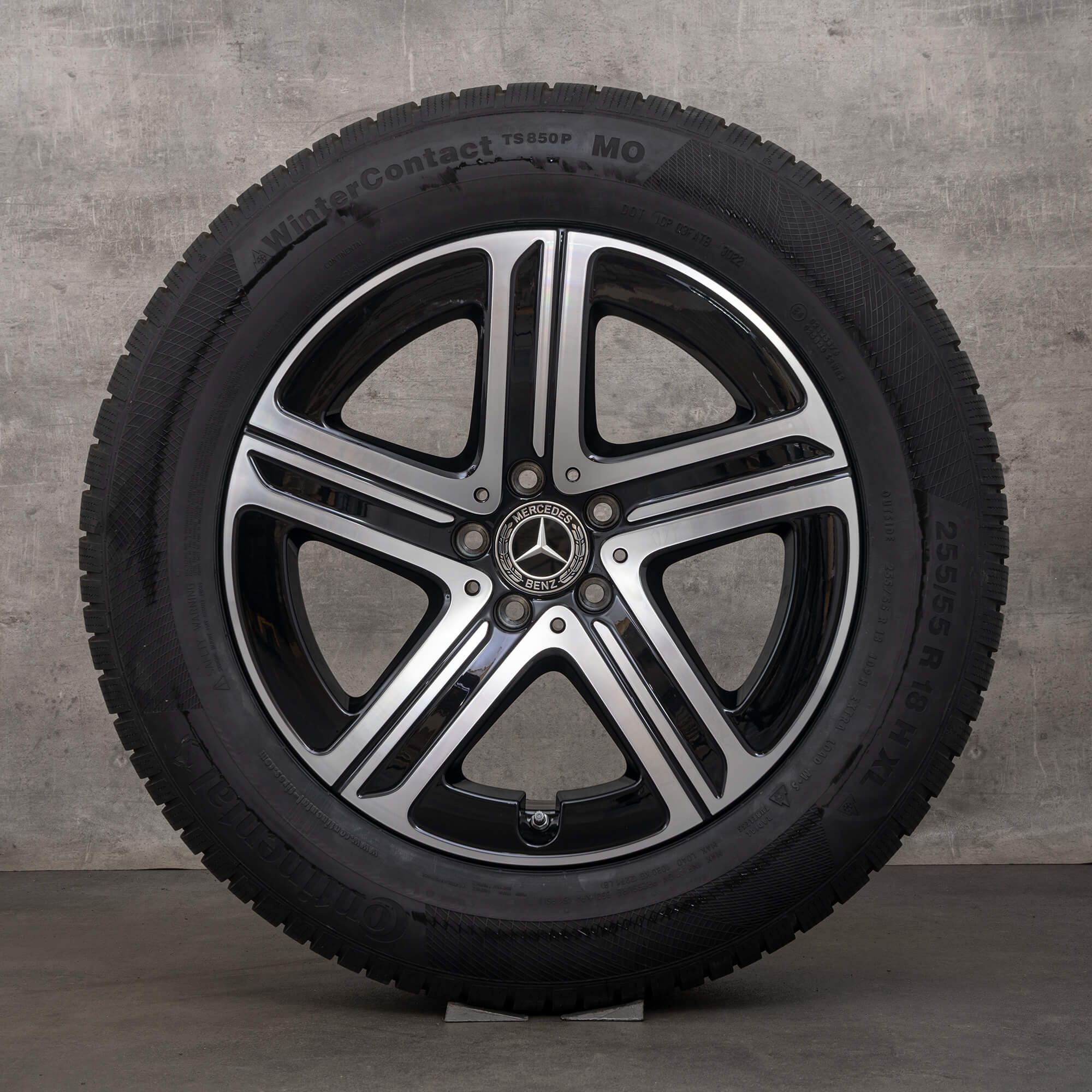 Mercedes Benz GLC X254 winter wheels tires 18 inch rims 5 spoke design