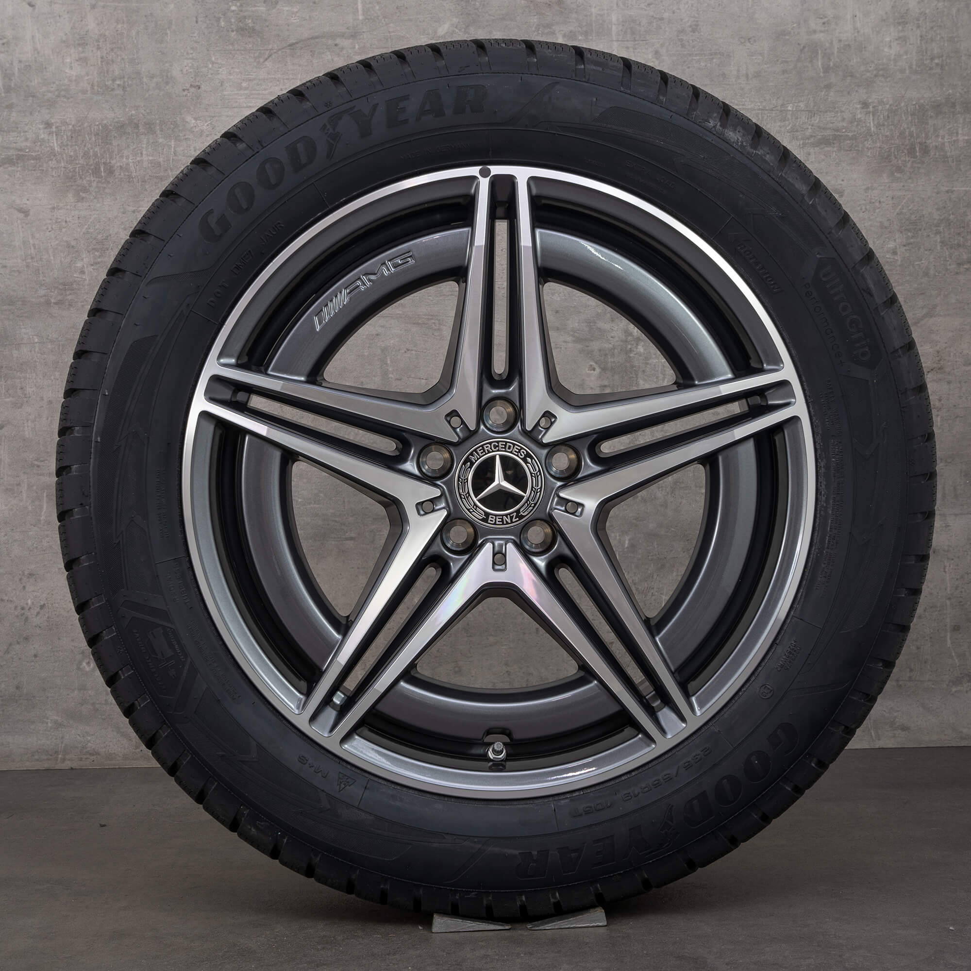 Jante AMG 19 inch Mercedes EQC N293 roți OEM de iarnă A2934011400 A2934010700