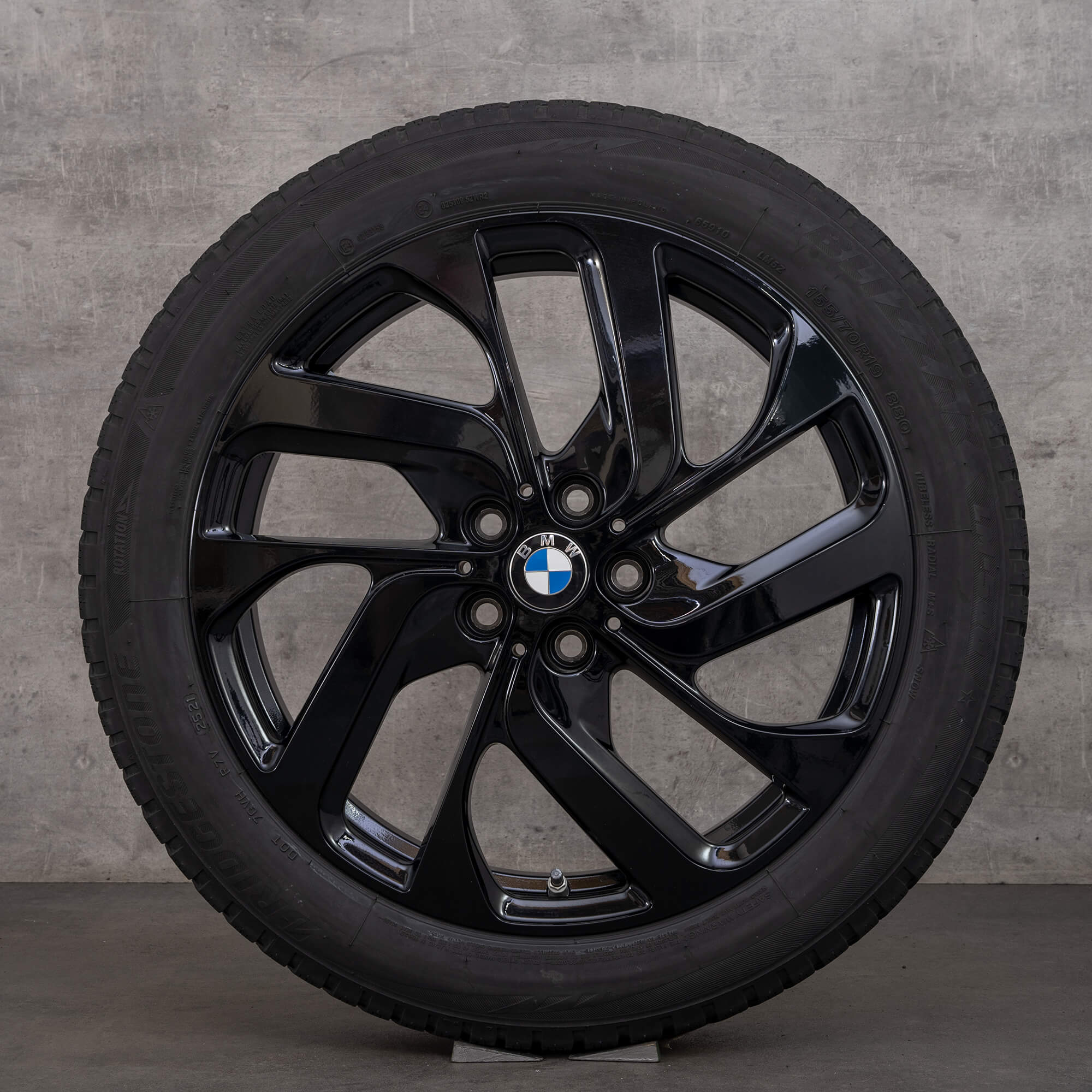 BMW i3s I01 pneumatici invernali stile turbina 428 cerchi da 19 pollici 6887937