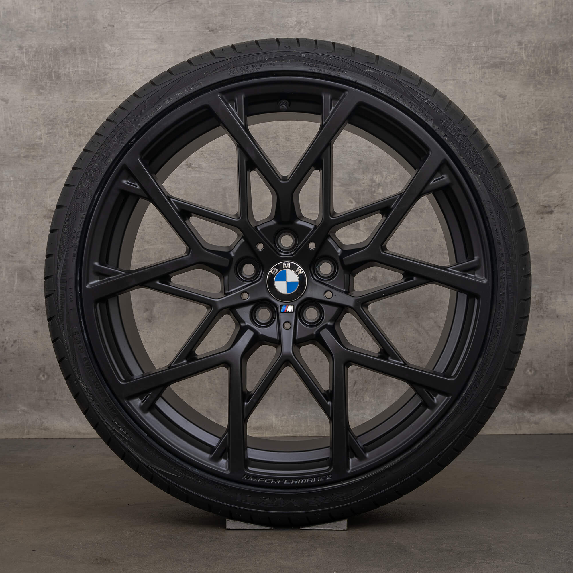 OEM BMW 3 Series G20 G21 20 inch rims 795 M summer wheels 6893514 6893515 aluminum black