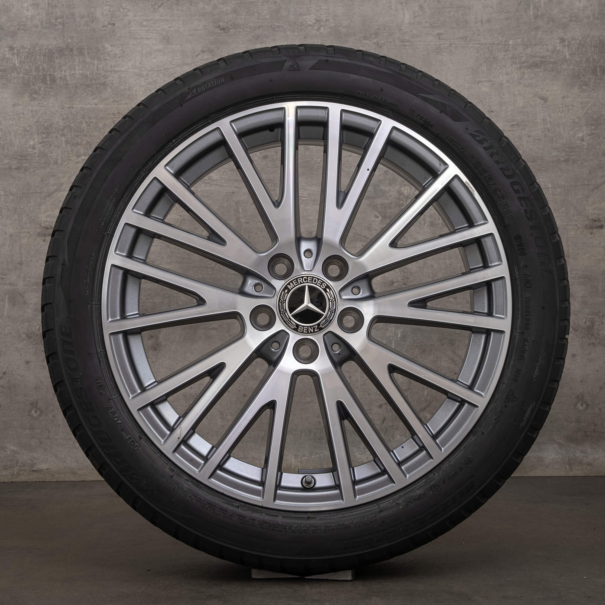 Roți de iarnă originale Mercedes Benz AB Class CLA 18 inch W177 V177 W247