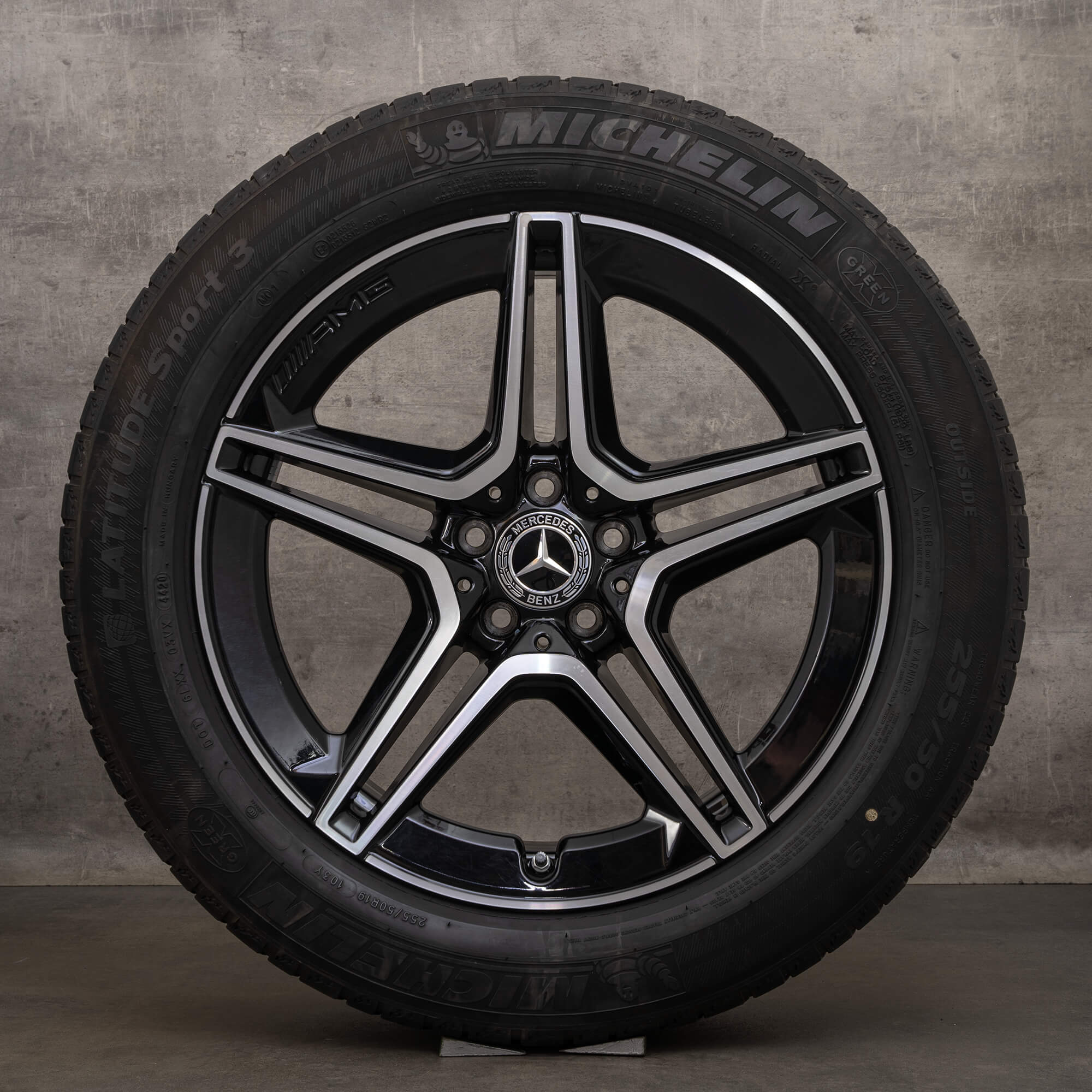 Jante originale AMG Mercedes GLC 43 C253 19 inch pentru vara A2534015300