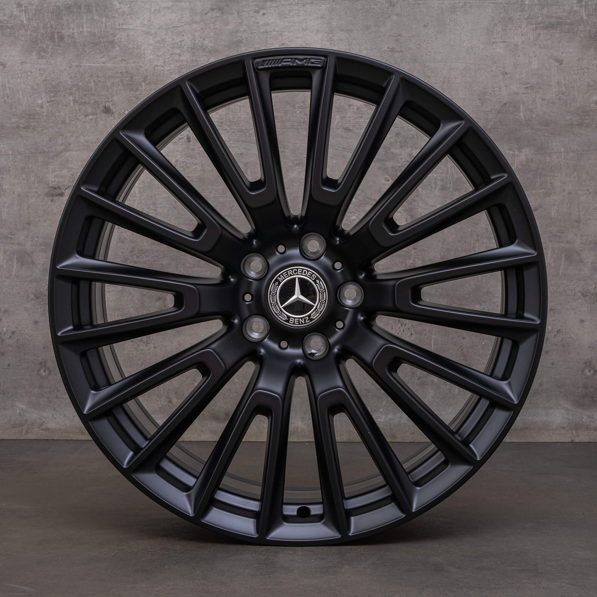 Mercedes-Benz G-Klasse G 63 AMG velgen 22 inch W465 W463A A4654011000 zwart mat