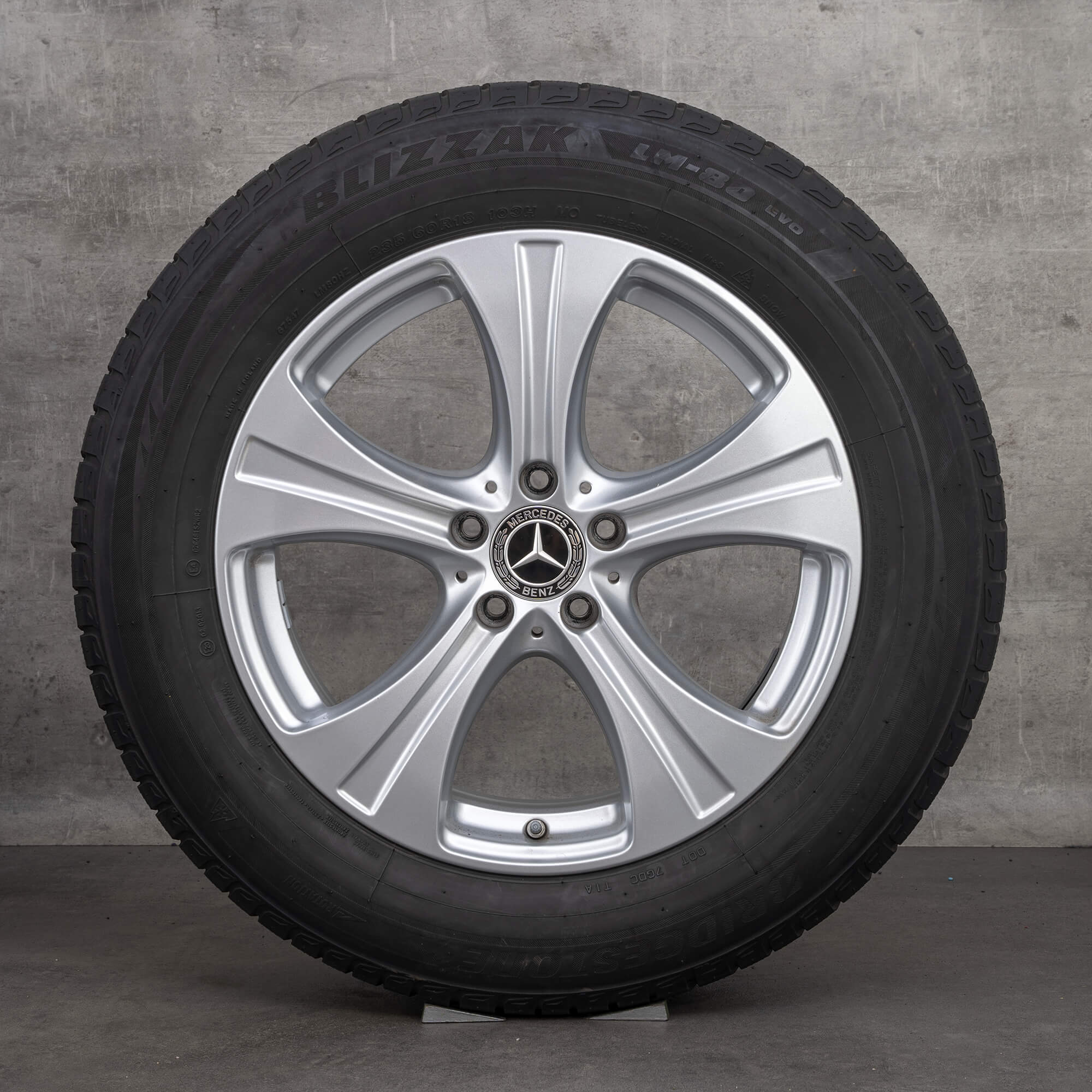 Mercedes Benz 18 inch rims GLC X253 C253 OEM winter wheels alloy rims