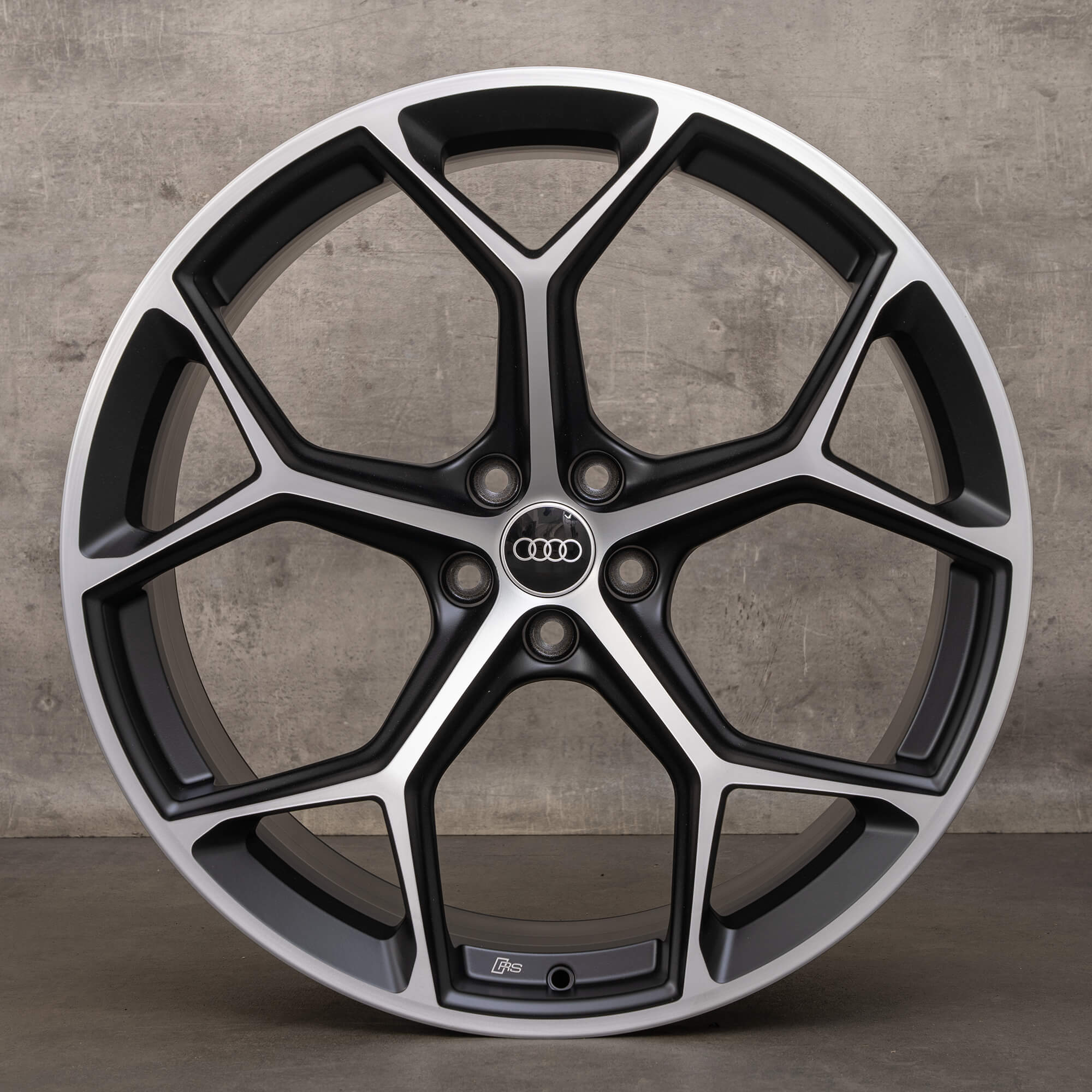 Llantas originales Audi RS6 RS7 4K C8 de 22 pulgadas 4K0601025CQ negro mate