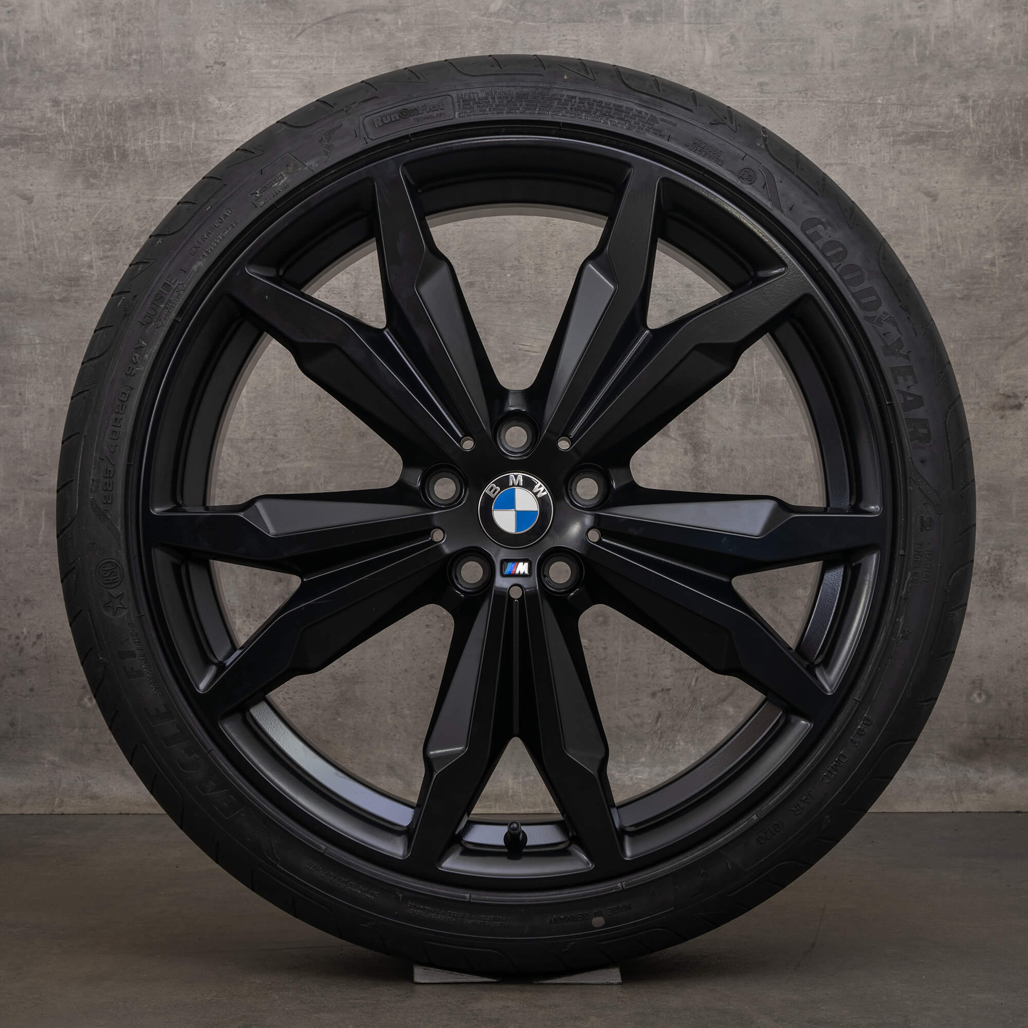 OEM BMW X1 F48 X2 F39 20 inch rims summer tires Styling 716 M 8008622 black