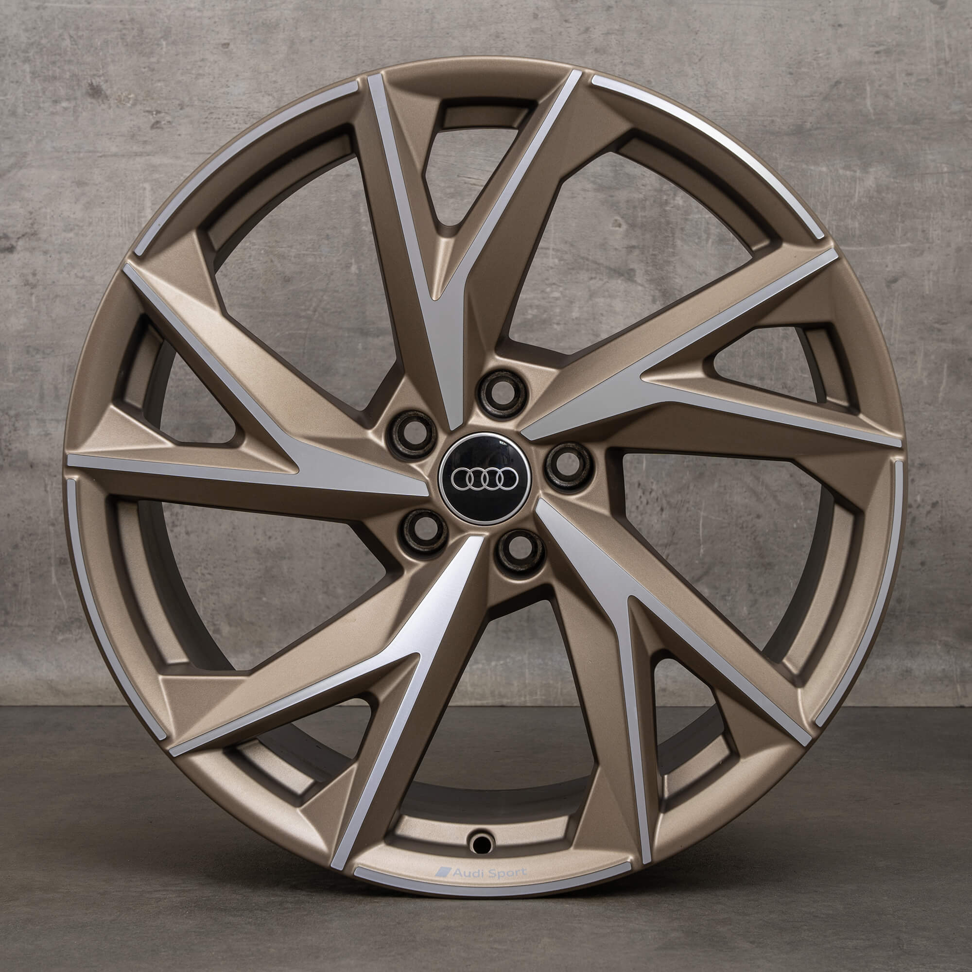 Audi R8 4S V10 20 inch rims 4S0601025BS 4S0601025BR bronze matt gloss turned