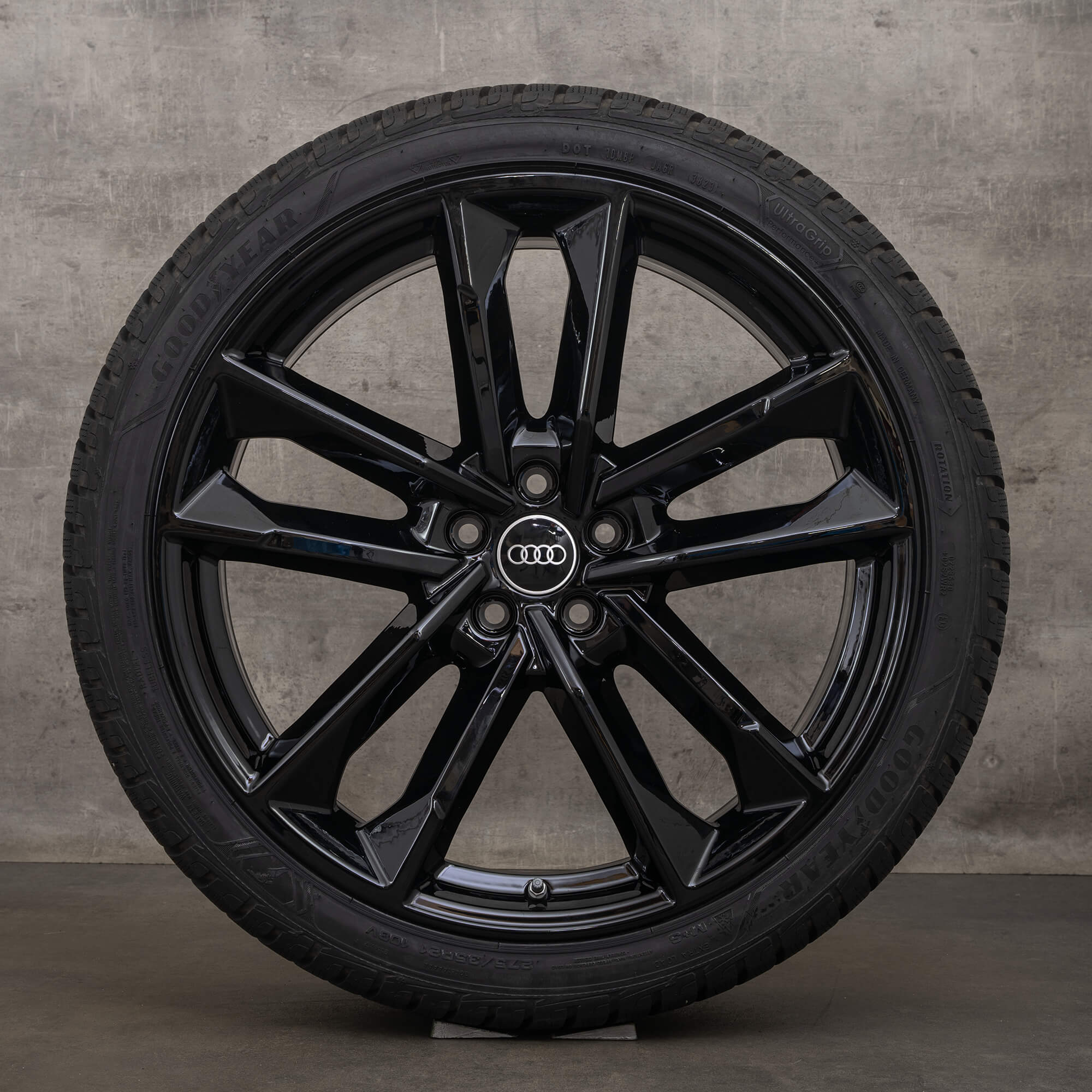 OEM Audi A8 S8 rims 21 inch D4 4H winter wheels 4G8601025AS Peformance black tires