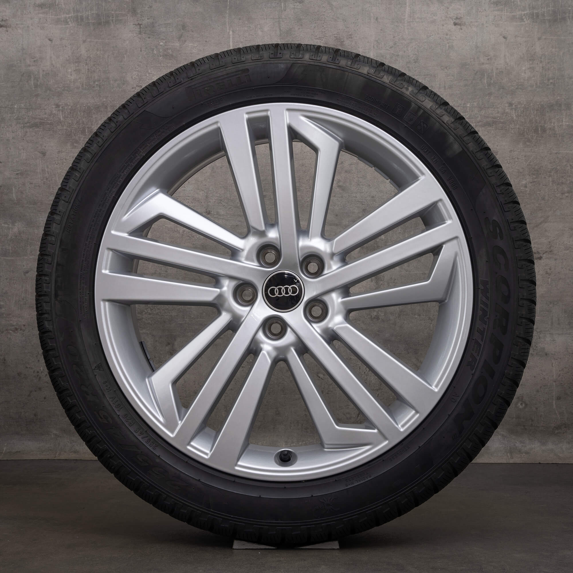 OEM Audi Q5 SQ5 rims 20 inch FY winter wheels 80A601025L silver tires