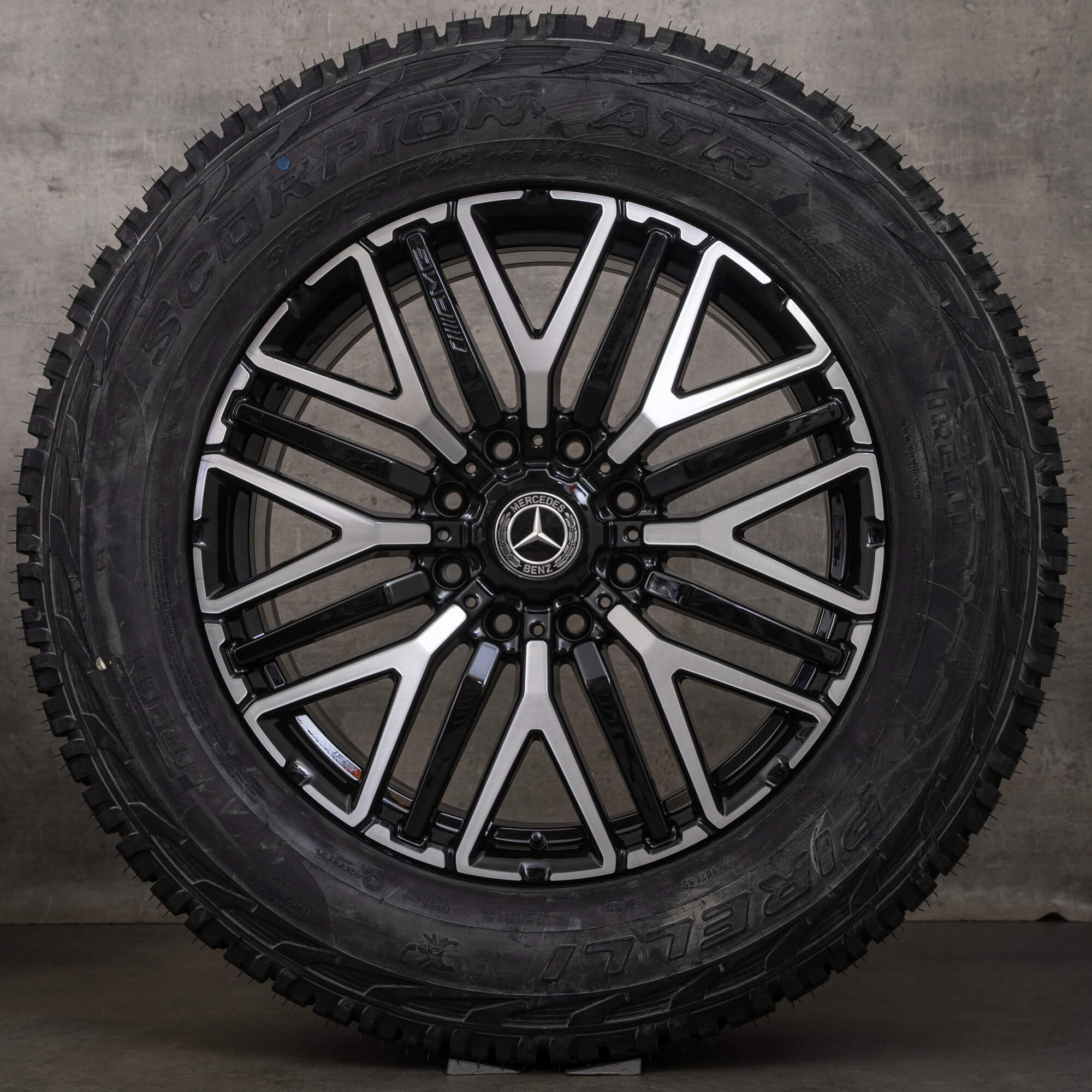 Roues d'été d'origine AMG Mercedes Benz G63 W463A 4x4 22 pouces A4634014000