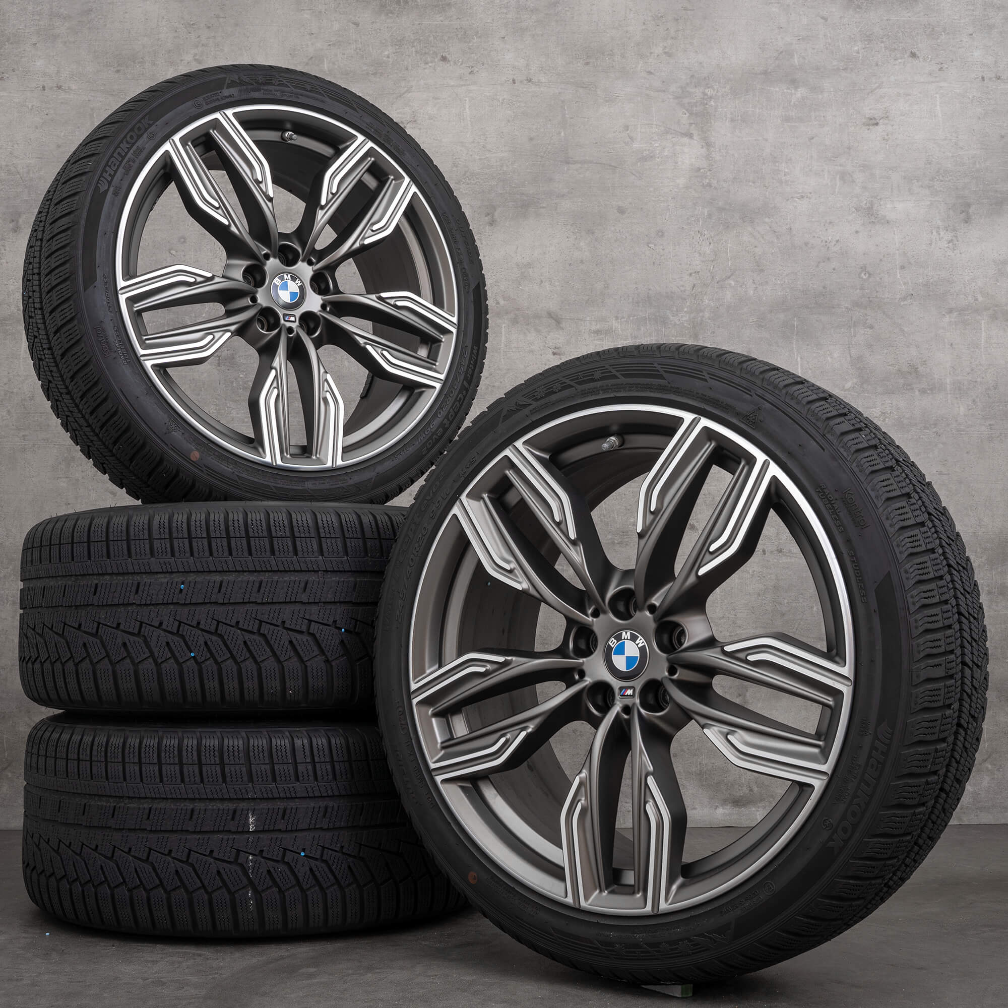 BMW Série 6 GT G32 7 G11 G12 rodas de inverno jantes 20 polegadas pneus 760 M