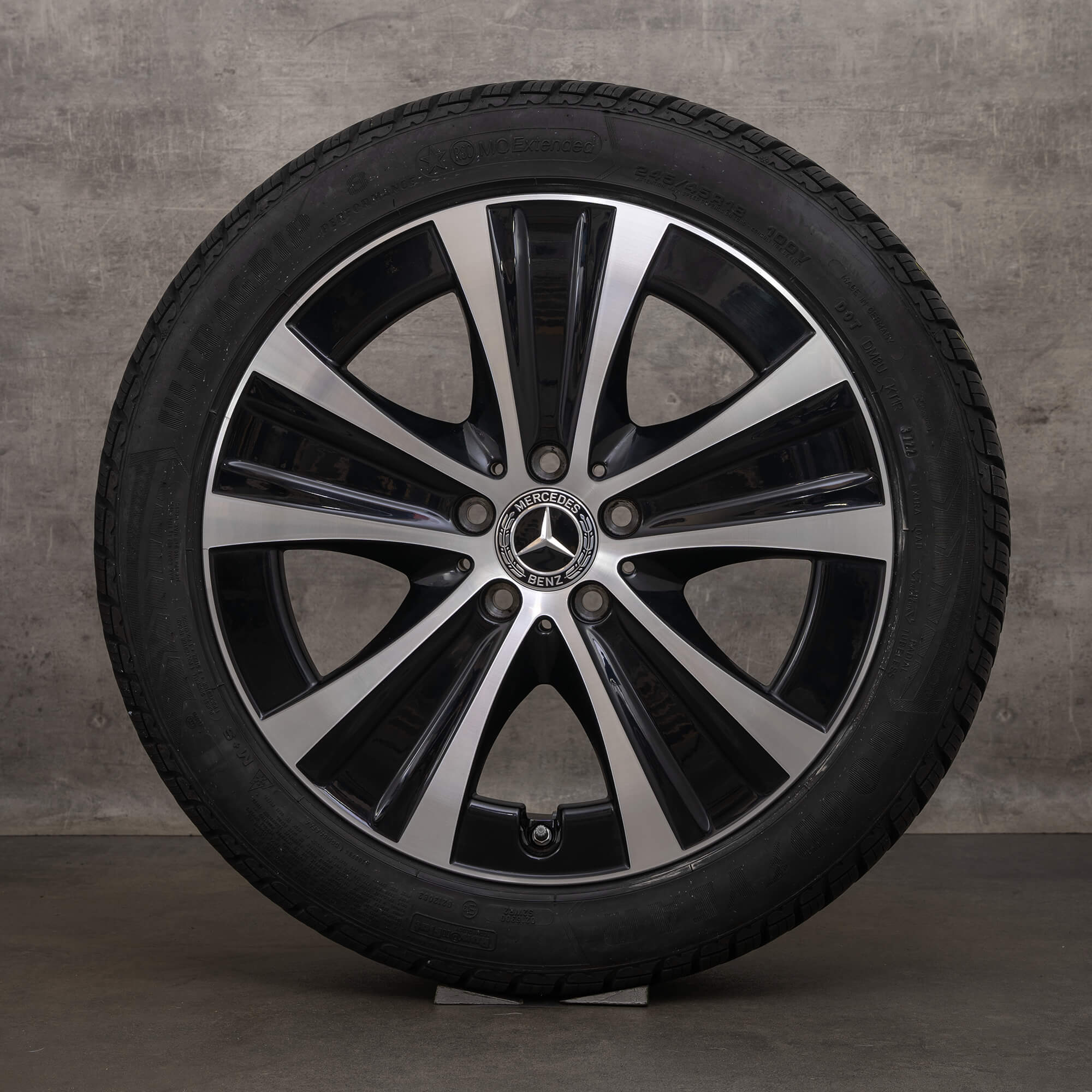 Jante de iarnă Mercedes Benz Clasa E 18 inch W213 S213 C238 A238 jante A2134013700 negru lucios