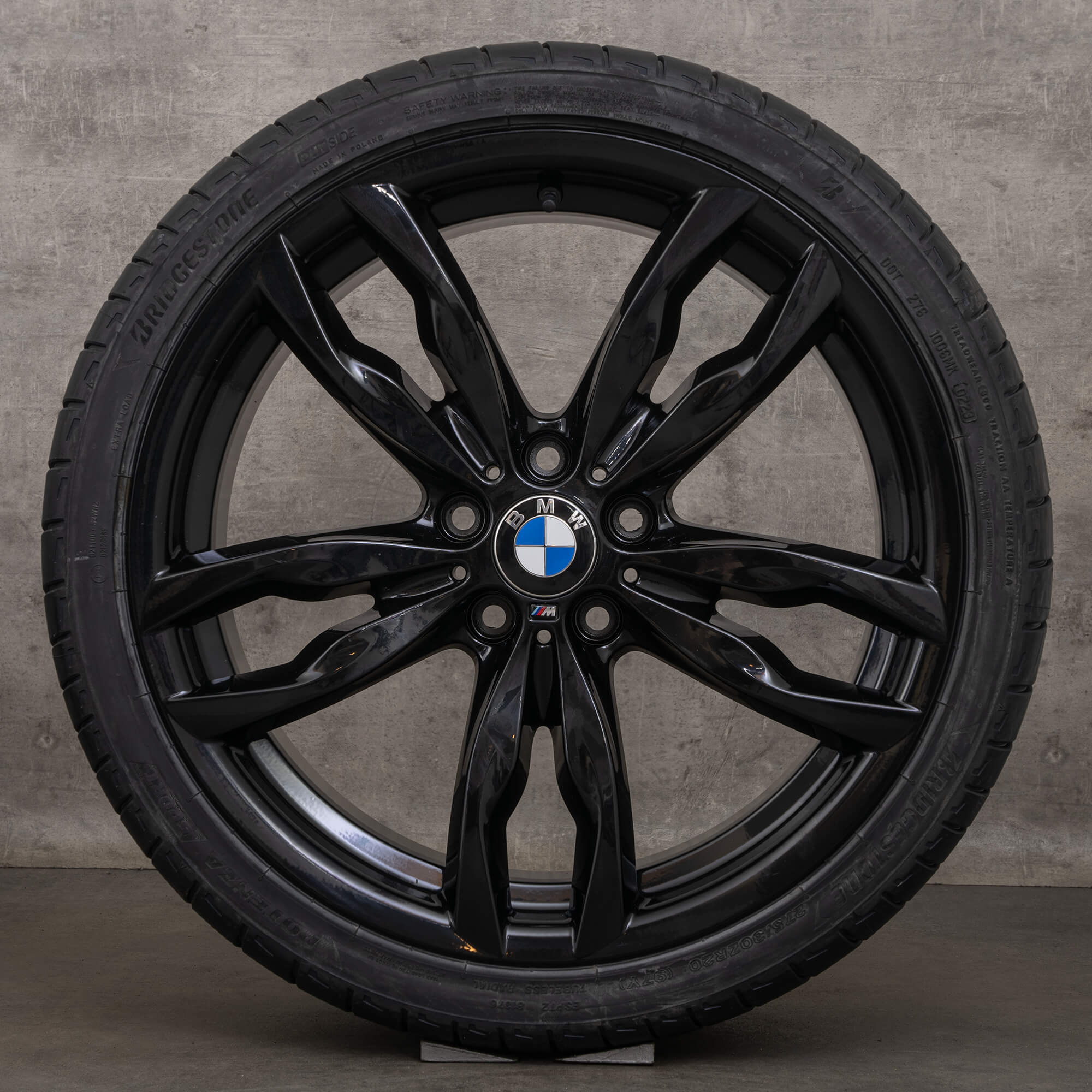 Originální letni pneumatiky BMW řady 5 F10 F11 6 F12 F13 F06 20 palcové ráfky styl 434 M