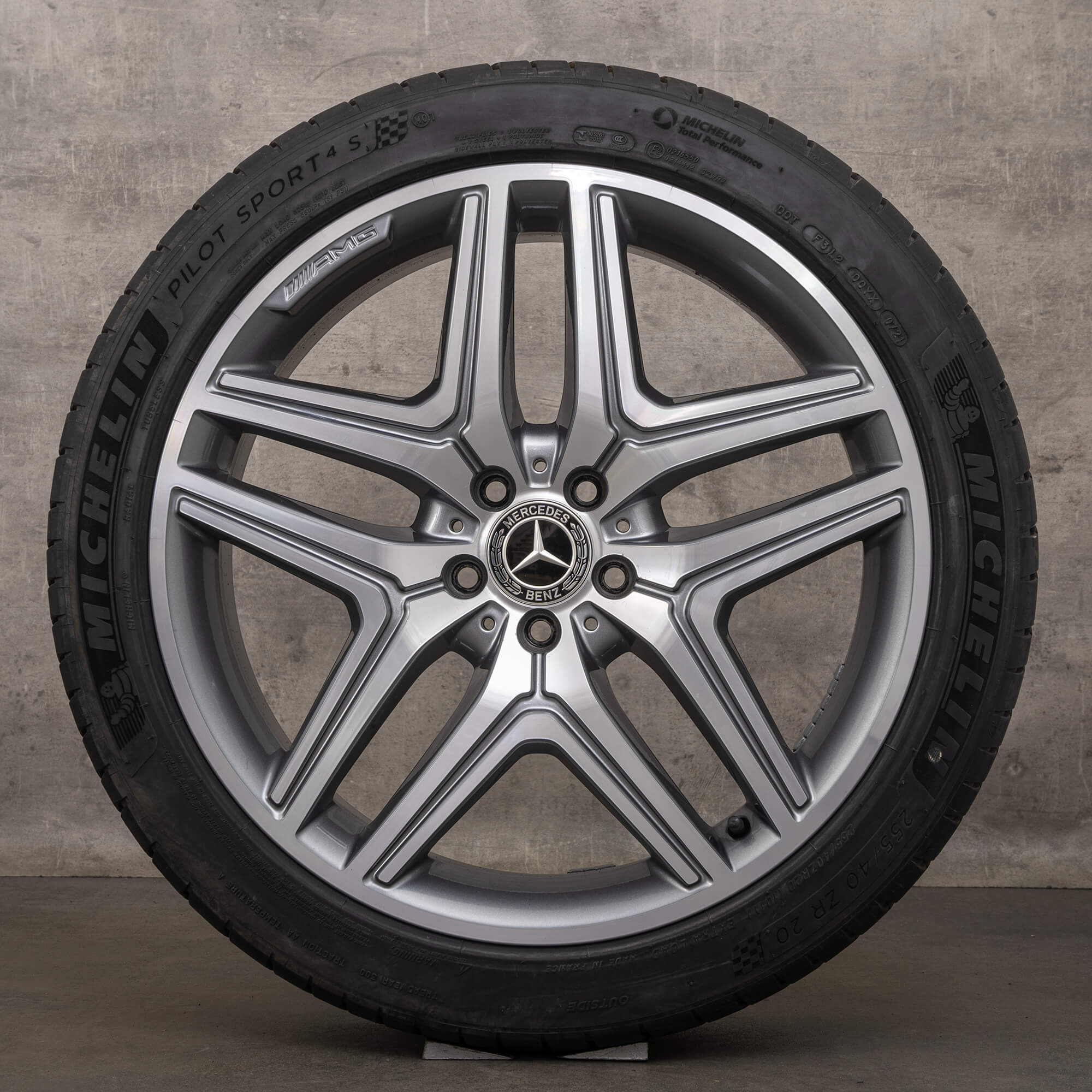 Original AMG Mercedes GLA GLB 35 45 S X247 20 inch summer tires A2474012000