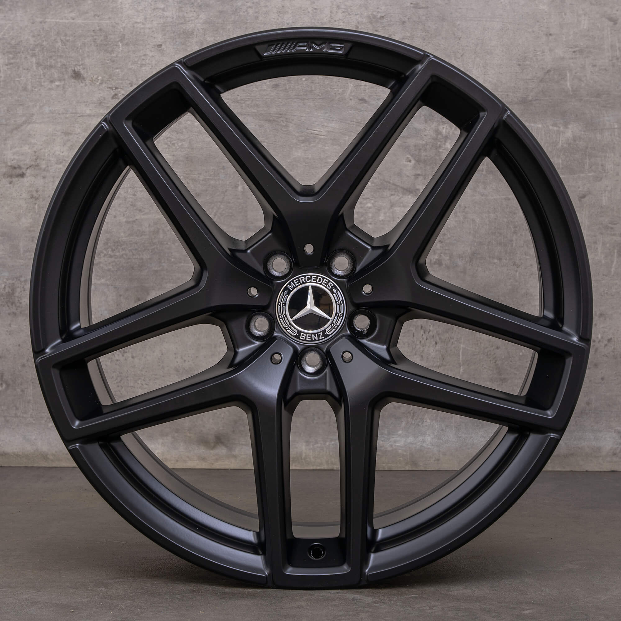 Genuine Mercedes Benz GLE AMG 43 63 63S Llantas 21 pulgadas C292 Coupe A2924012900 A2924011700 negro mate