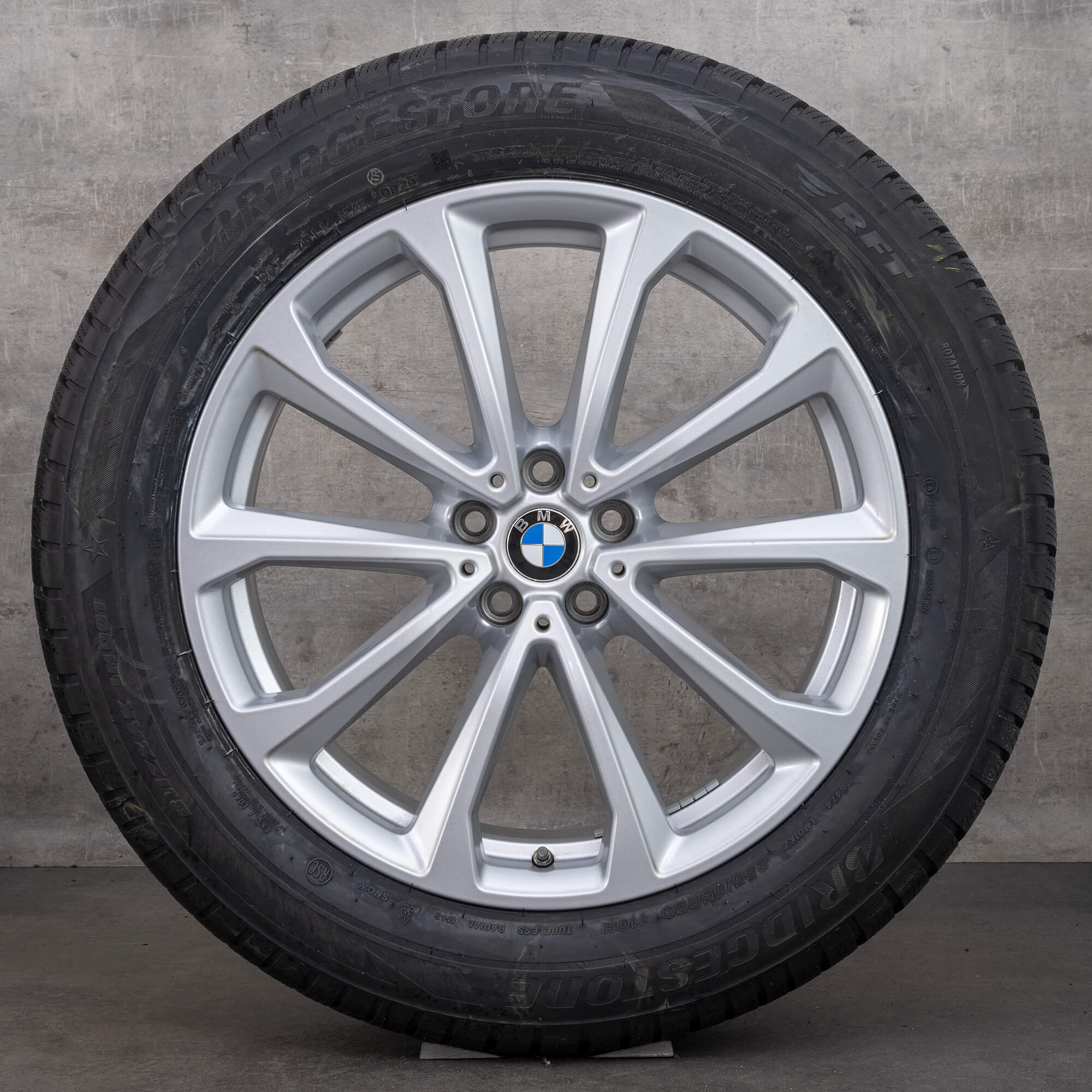 BMW 20 tommer fælge X7 G07 alloysfælge styling 750 vinterdæk vinterhjul