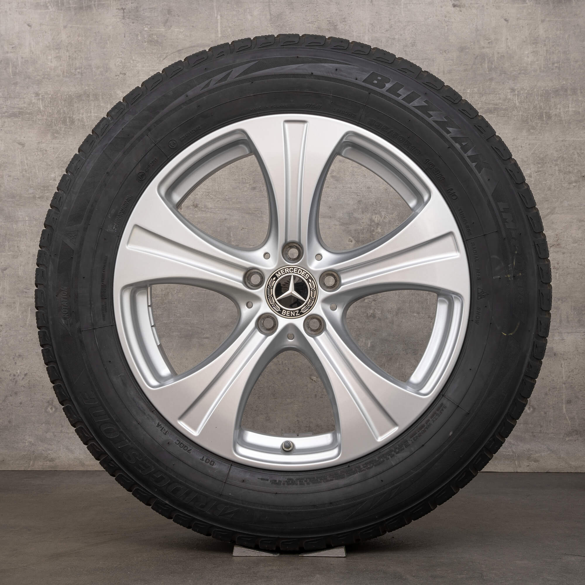 Mercedes Benz GLC X253 C253 rodas de inverno jantes 18 polegadas pneus