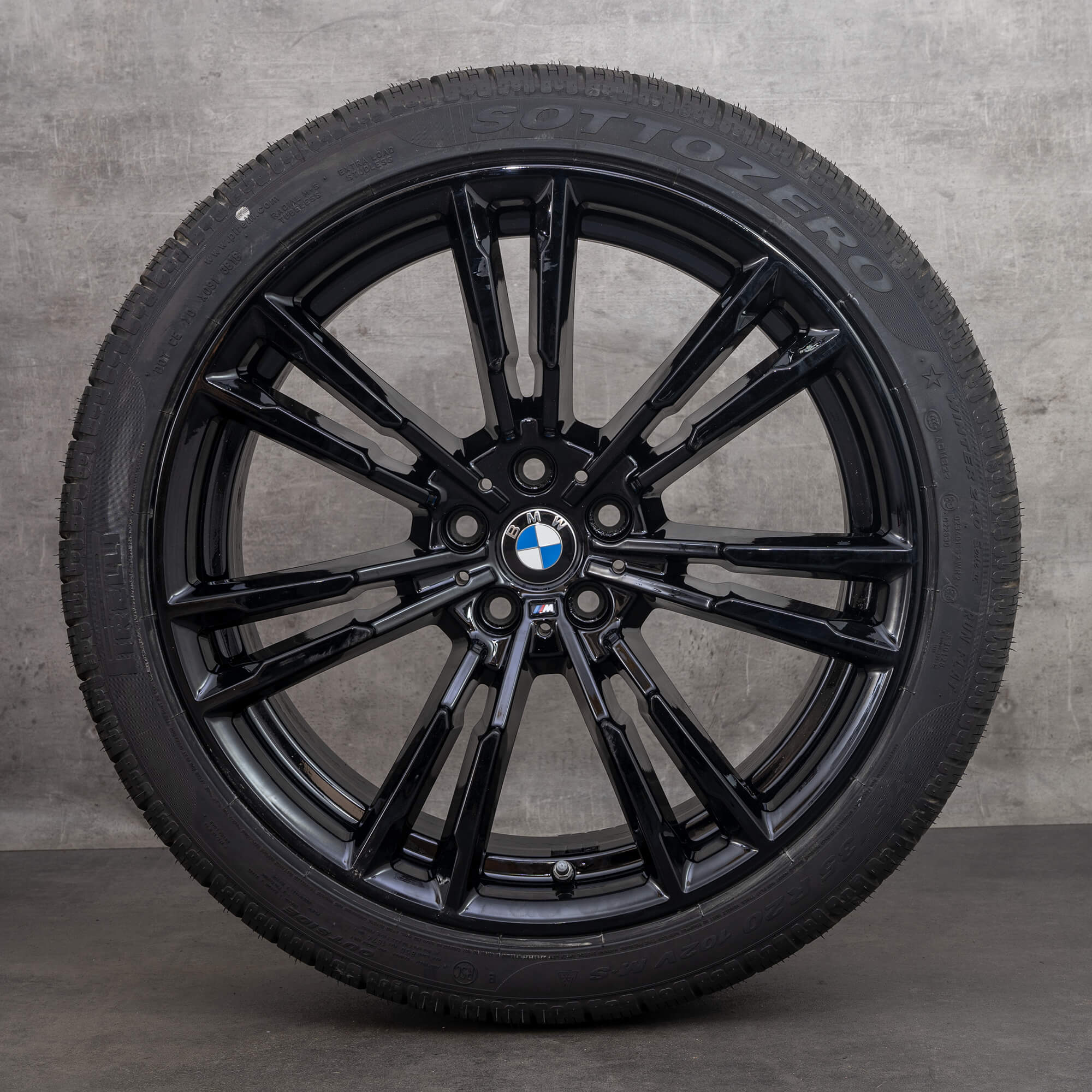 BMW M5 F90 20 inch rims styling 706 M winter tires wheels 7857077 7857078