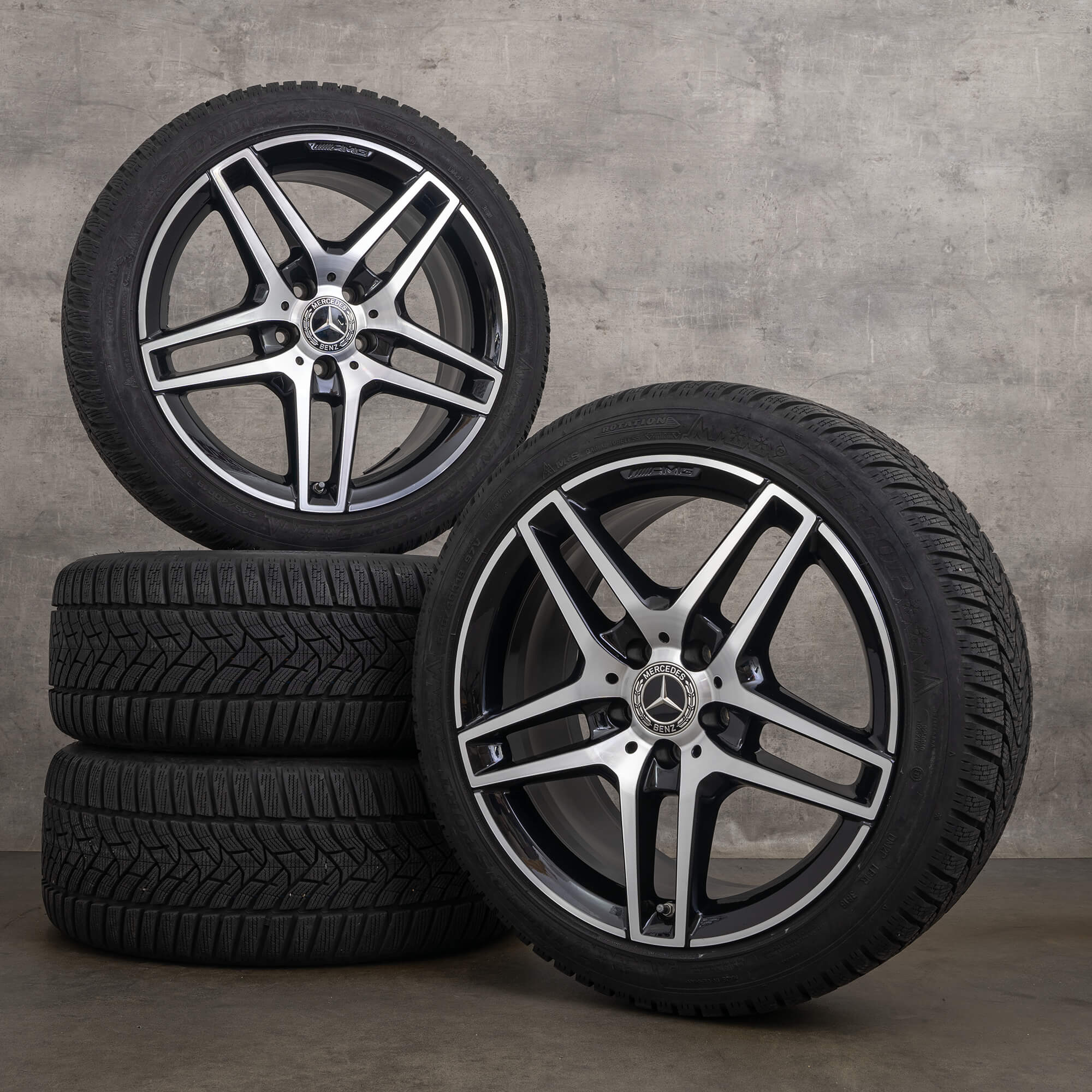 OEM Mercedes Benz E-Class W212 S212 18 inch rims winter wheels aluminum tires A2124010300
