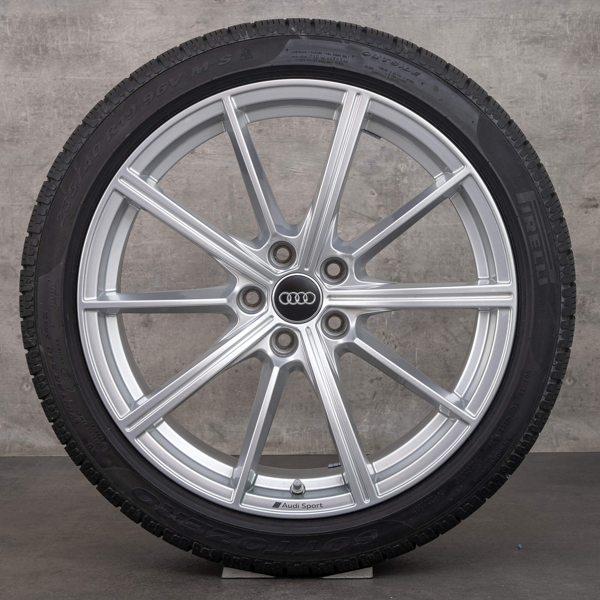 Audi 19 inch rims RS4 RS5 B9 8W winter tires OEM wheels alloy rims