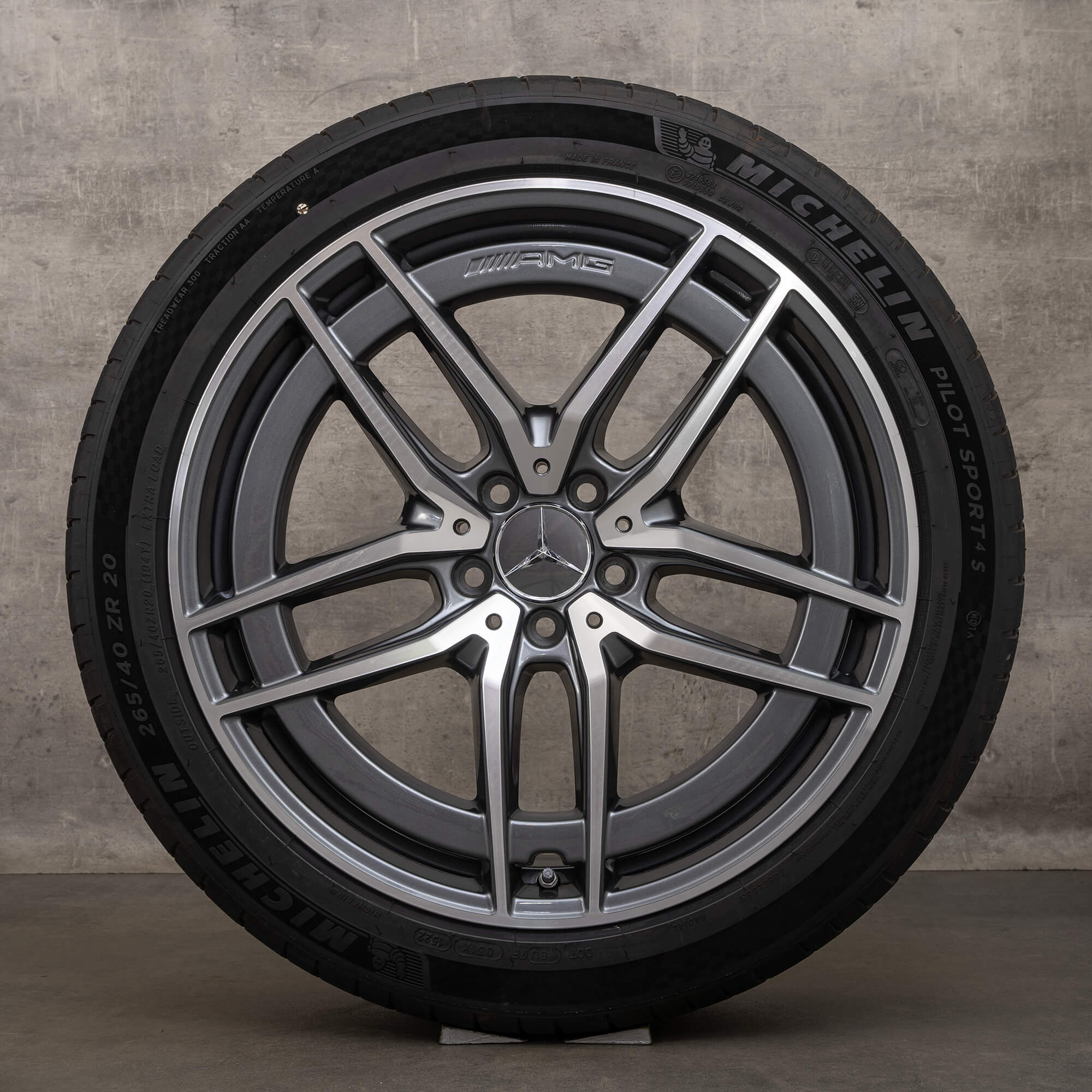 Originele AMG Mercedes SL 43 55 63 R232 20 inch zomerbanden velgen A2324012100