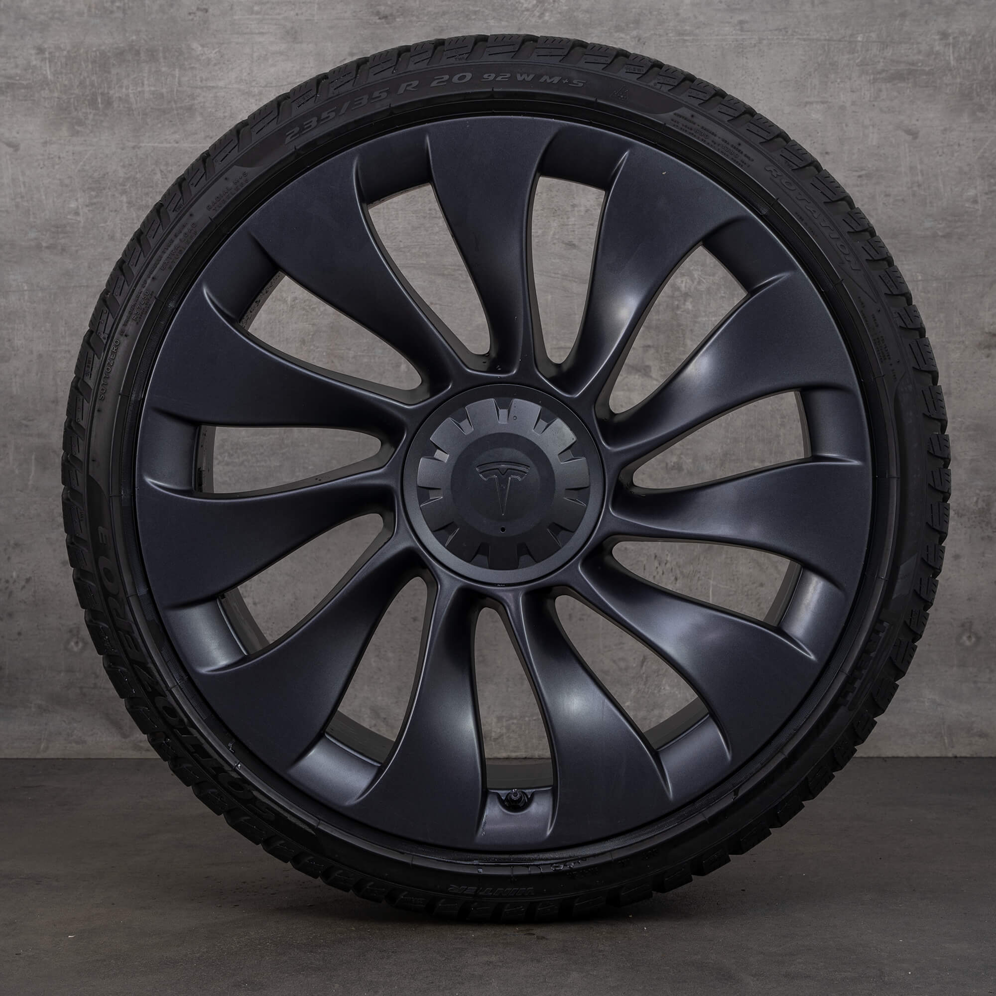 Originele Tesla winterwielen 20 inch Model 3 velgen winterbanden overturbine 1044267-00-A grijs