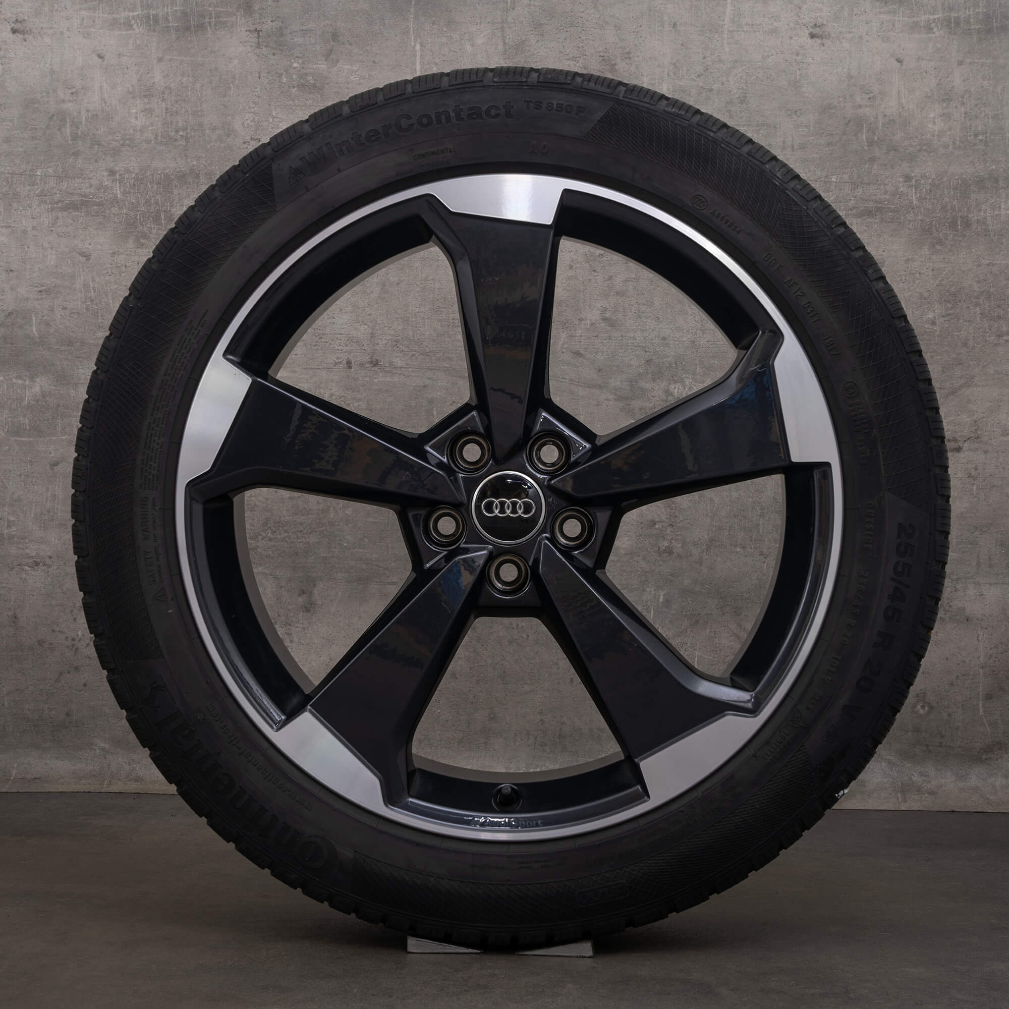 OEM Audi Q5 SQ5 rims 20 inch FY winter tires Rotor 80A601025AQ wheels