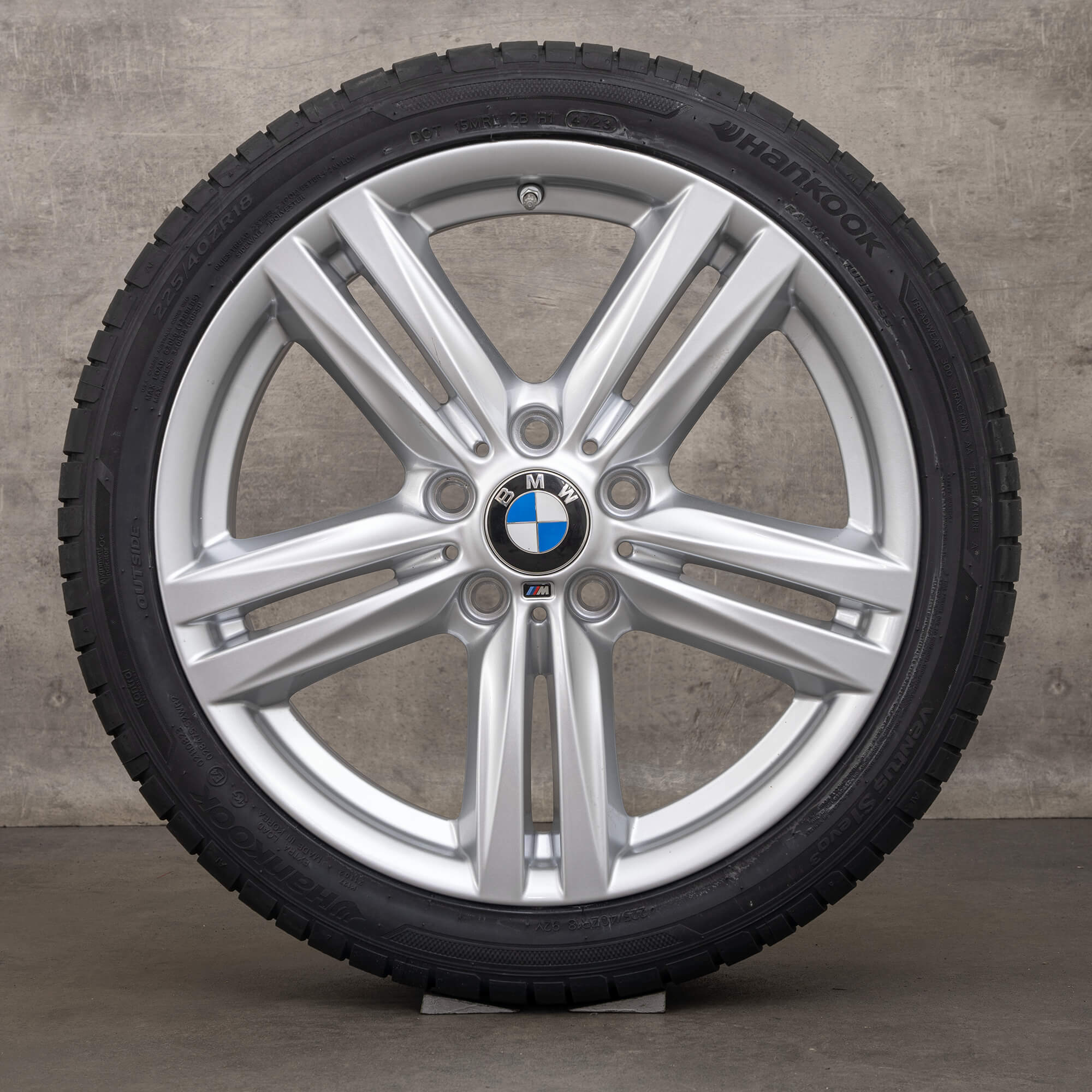 Original BMW Seria 1 F20 F21 2 F22 F23 18 inch 386 M anvelope de vara 7845852