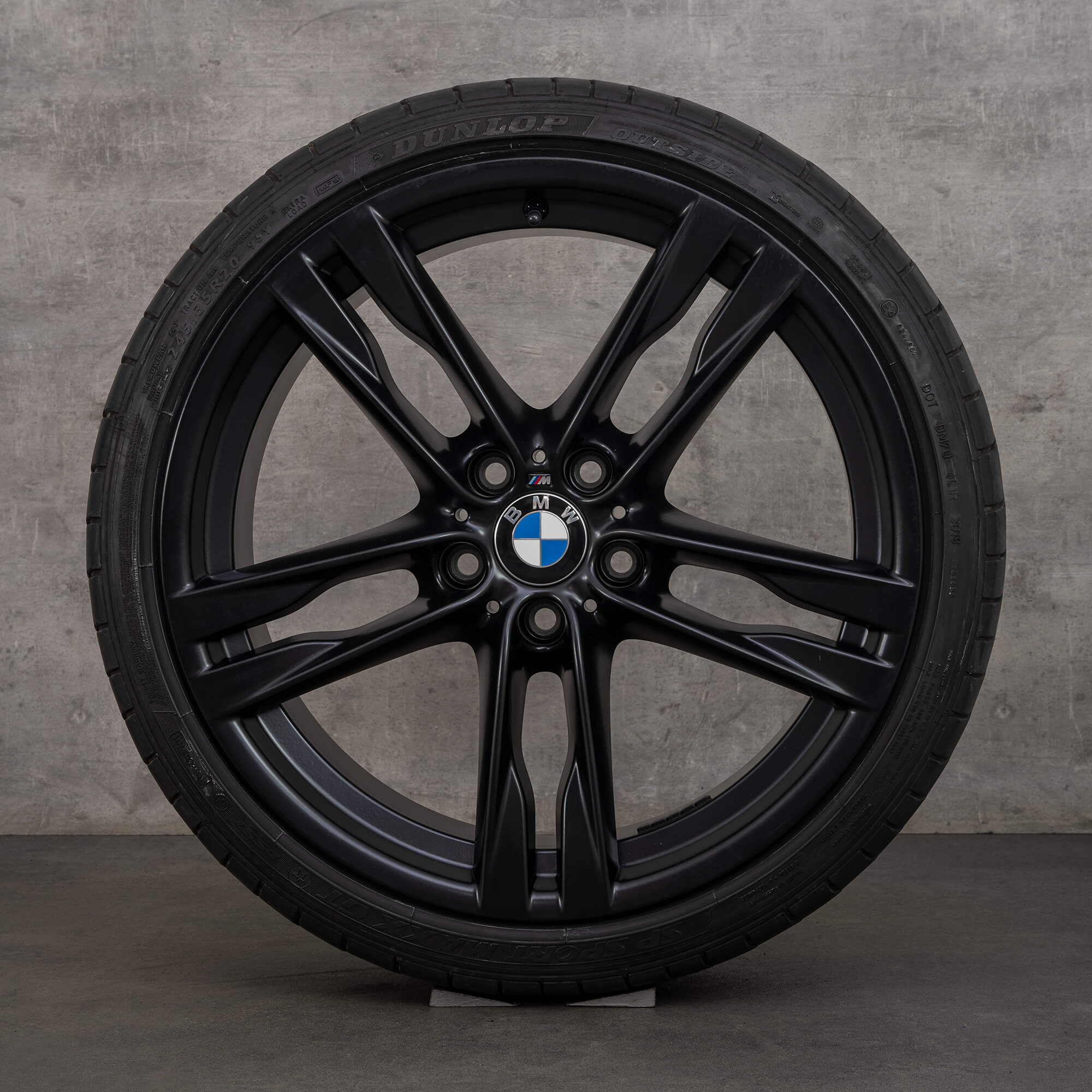 BMW 5 series F10 F11 6 F12 F13 rims 20 inch summer tires 373 M 7843715 7843716