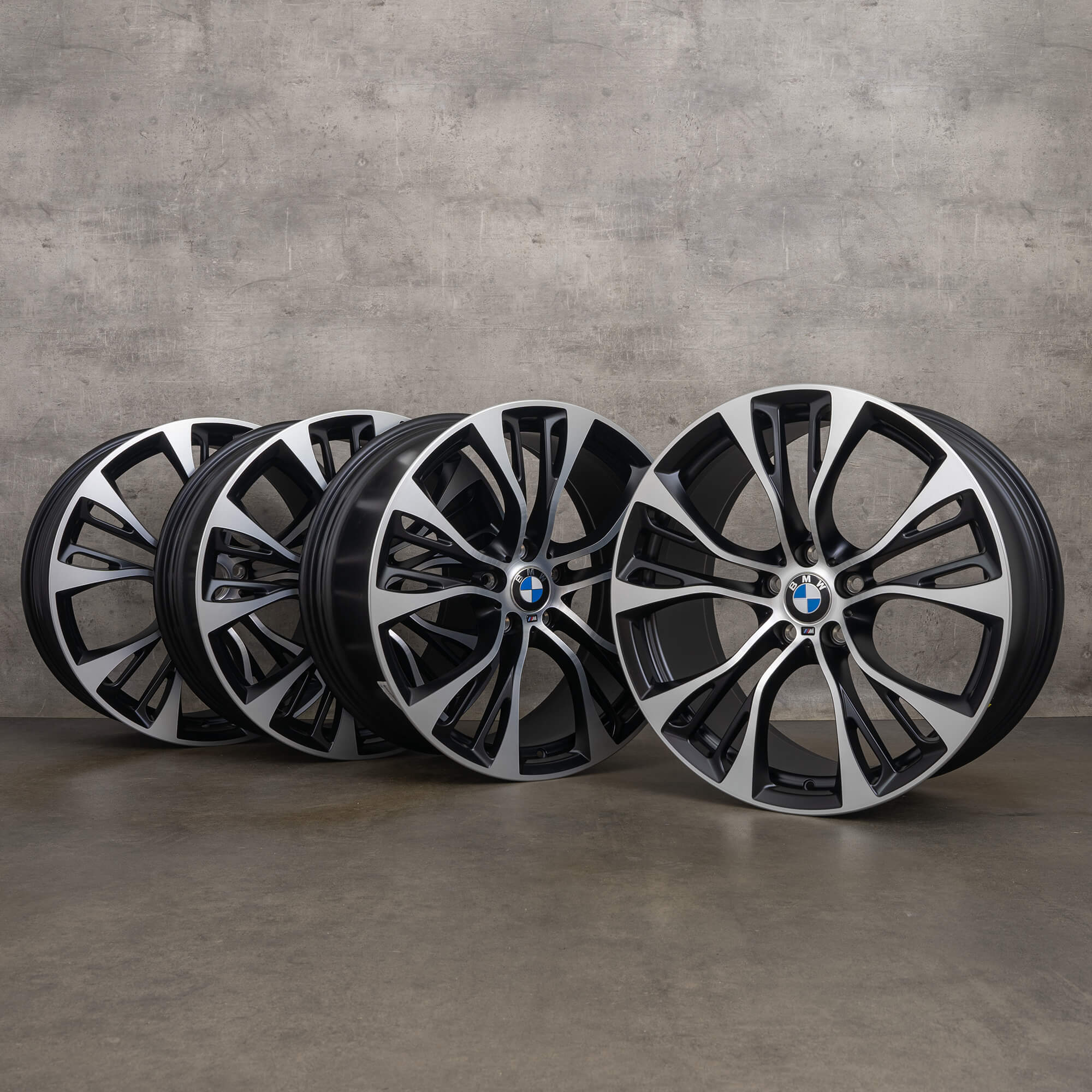 4x cerchi in alluminio da 21 pollici BMW X3 F25 X4 F26 6861374 6861375 styling