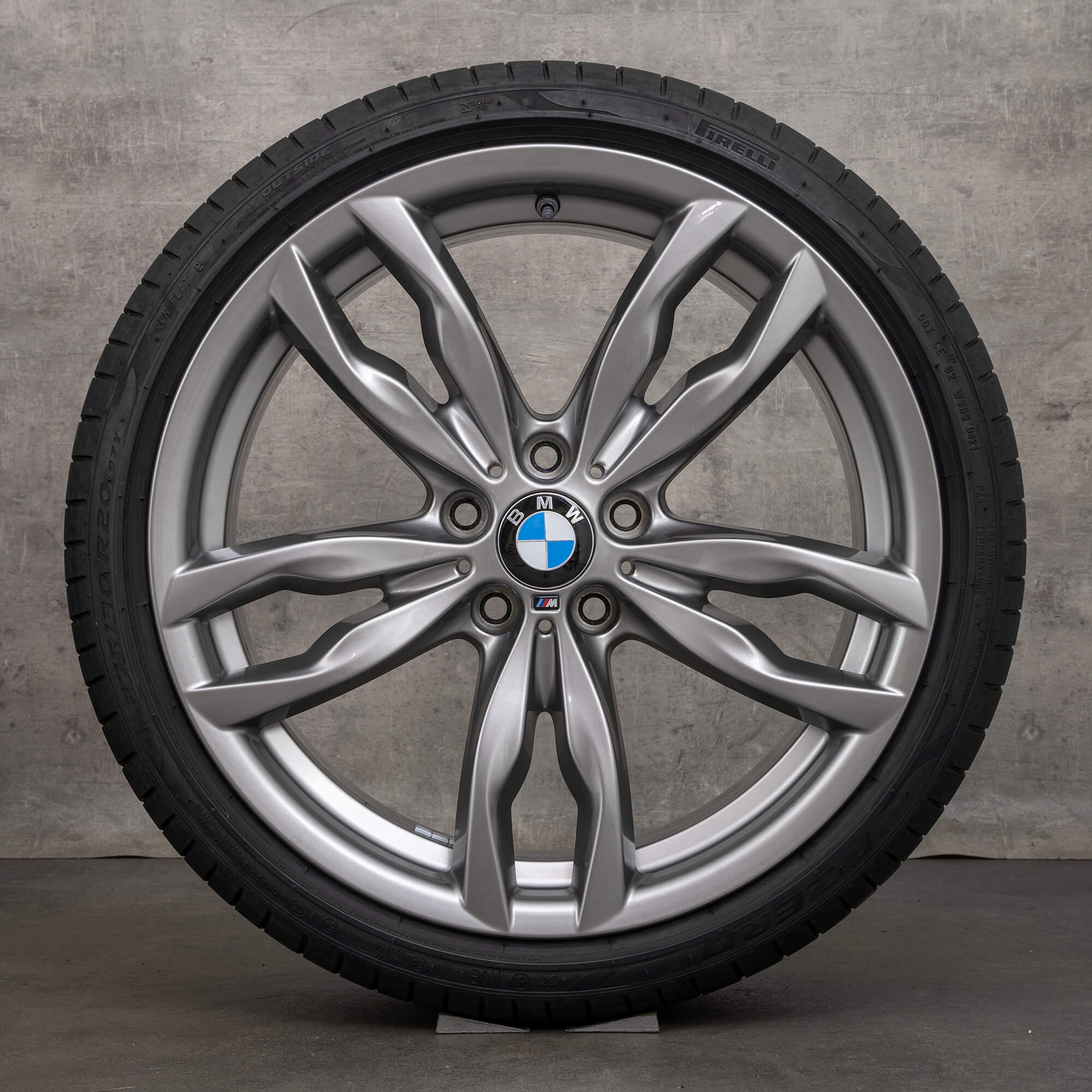 BMW 5 series F10 F11 6 F12 F13 F06 summer wheels 20 inch rims tires 434 M