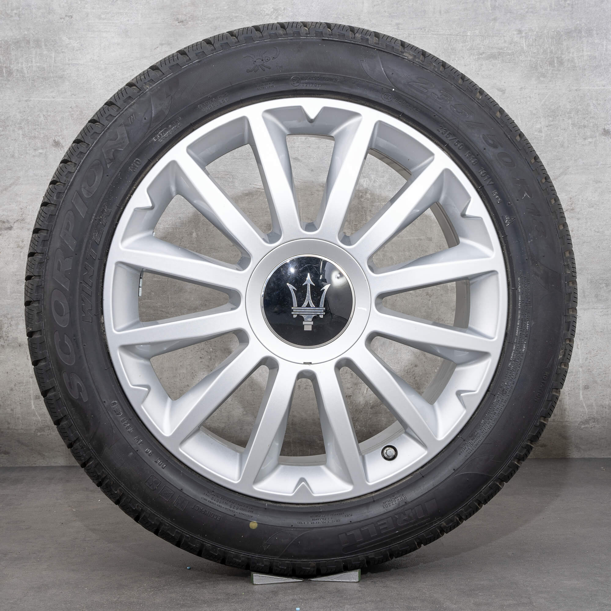 Jante Maserati 18 inch Ghibli M157 Alfieri anvelope iarna roti jante aluminiu