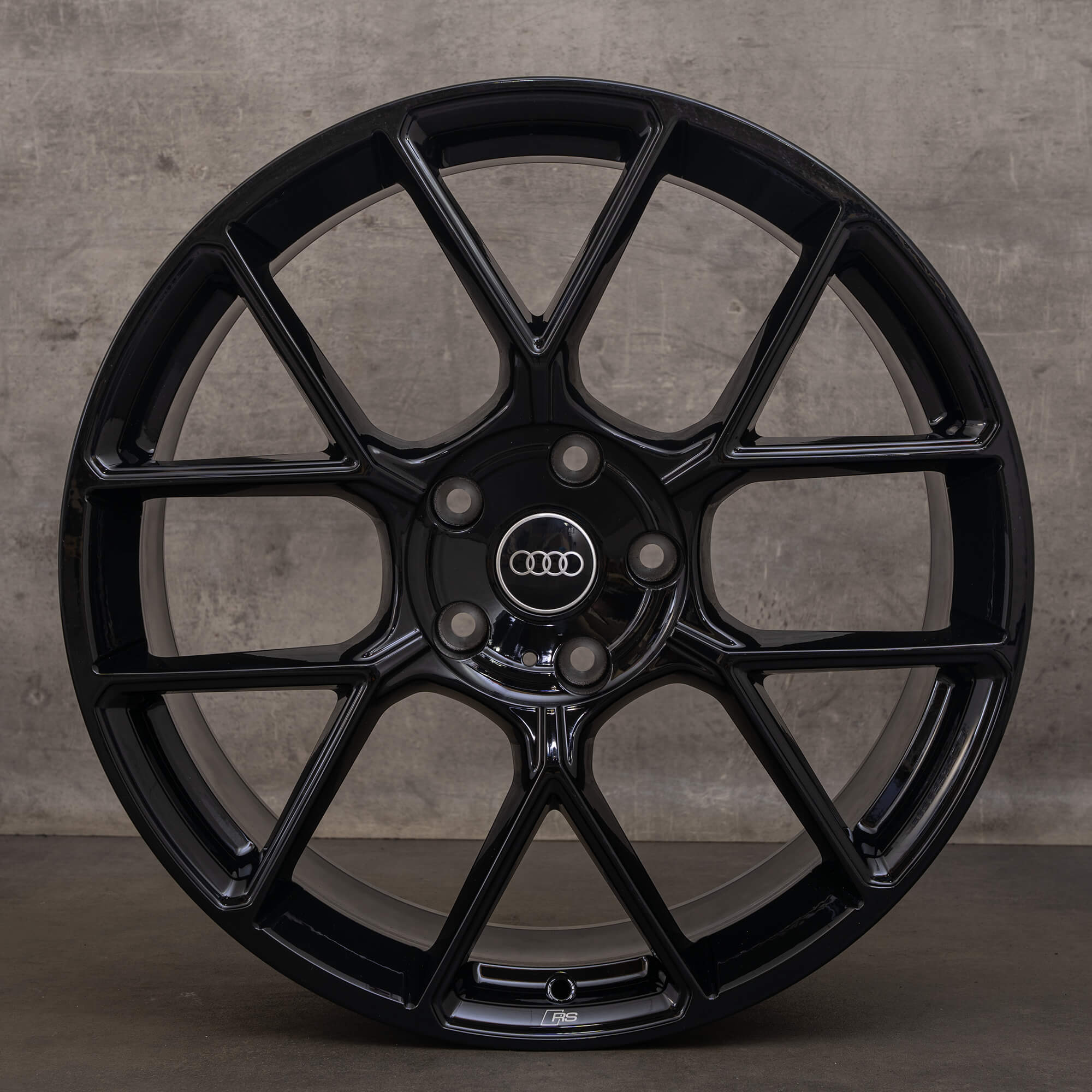 Llantas originales Audi e-tron GT RS de 21 pulgadas 4J3601025CJ 4J3601025DC negro alto brillo NUEVO