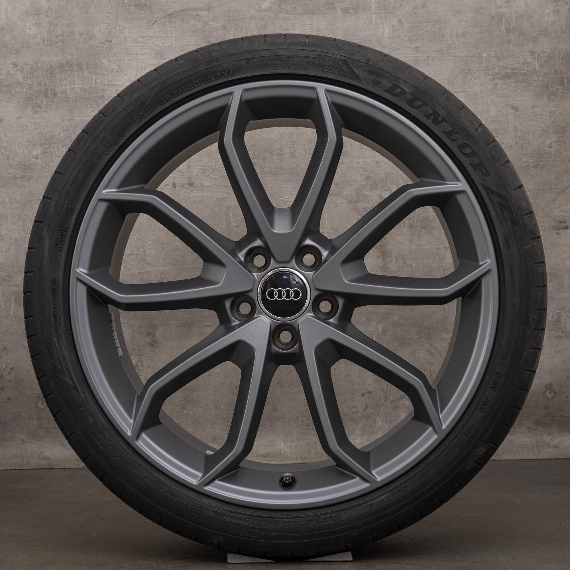 Originele Audi Q3 RS 8U 20 inch winterbanden 8U0601025AP velgen grijs