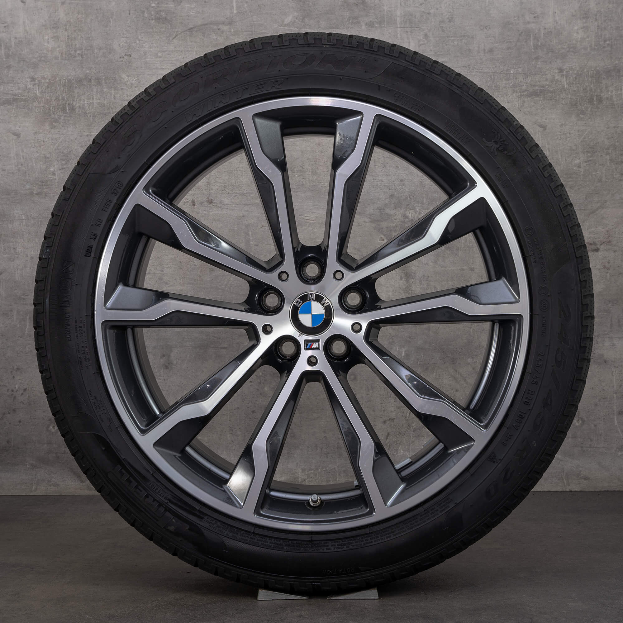 BMW 20-tommers felger X3 G01 X4 G02 Styling M699 vinterdekk vinterhjul 8010268