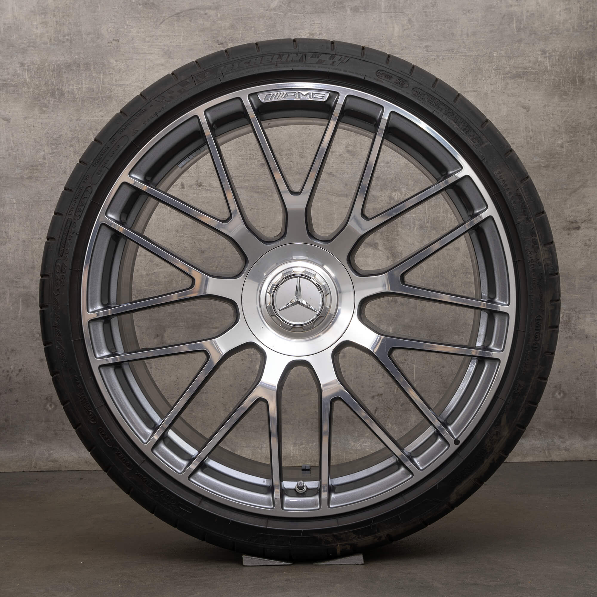 Llantas originales AMG Mercedes C63 S C205 A205 19 20 pulgadas neumáticos de