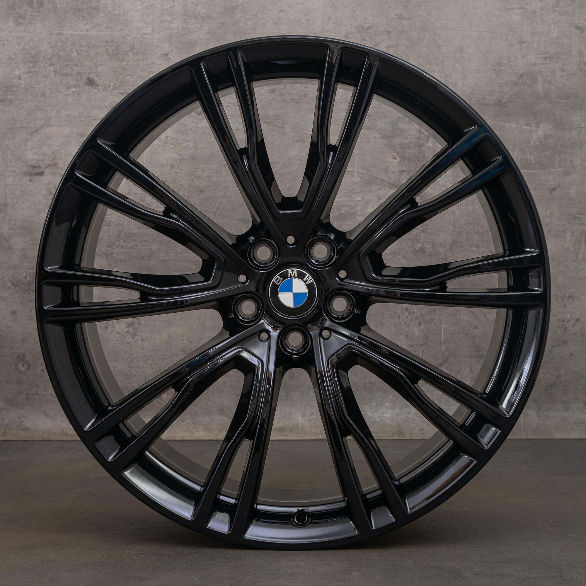 Cerchi originali BMW X3 G01 X4 G02 da 21 pollici styling 726i 8043670 8043671 nero