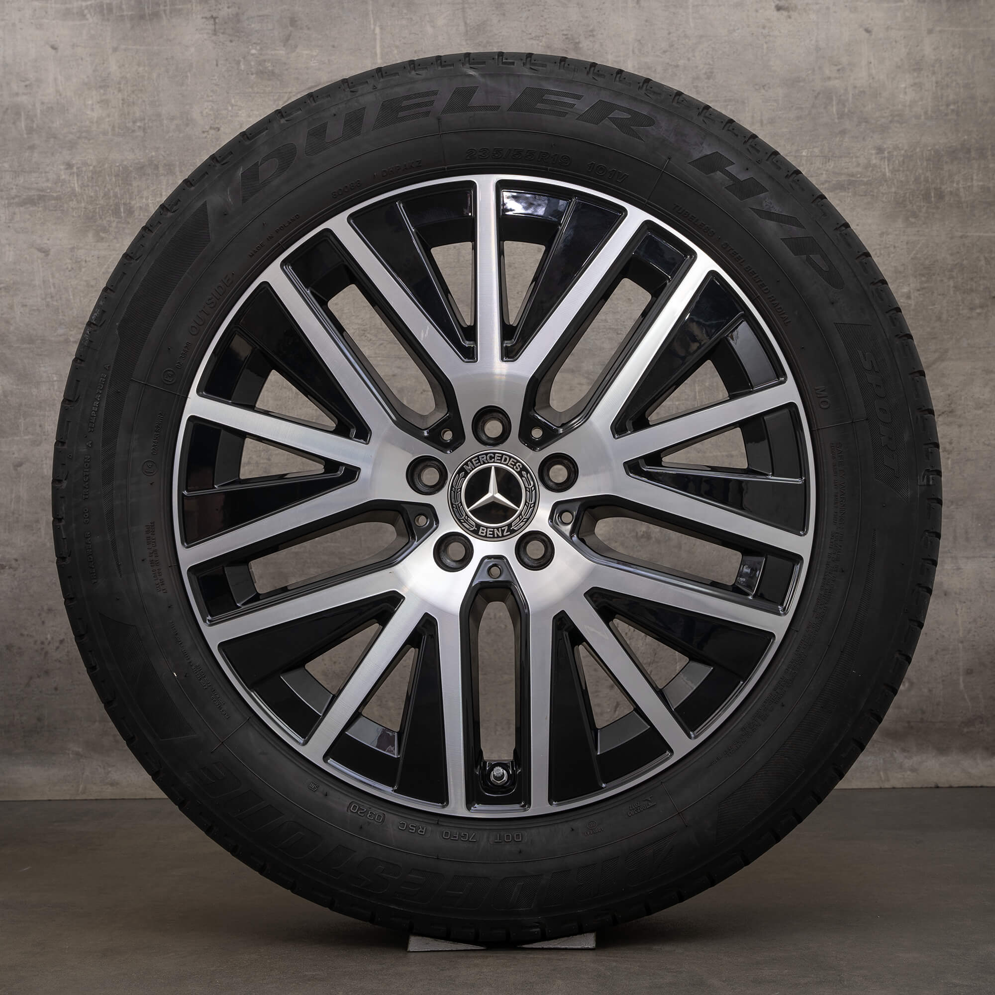 Originele Mercedes GLC X253 C253 19 inch zomerbanden velgen A2534014900 zwart