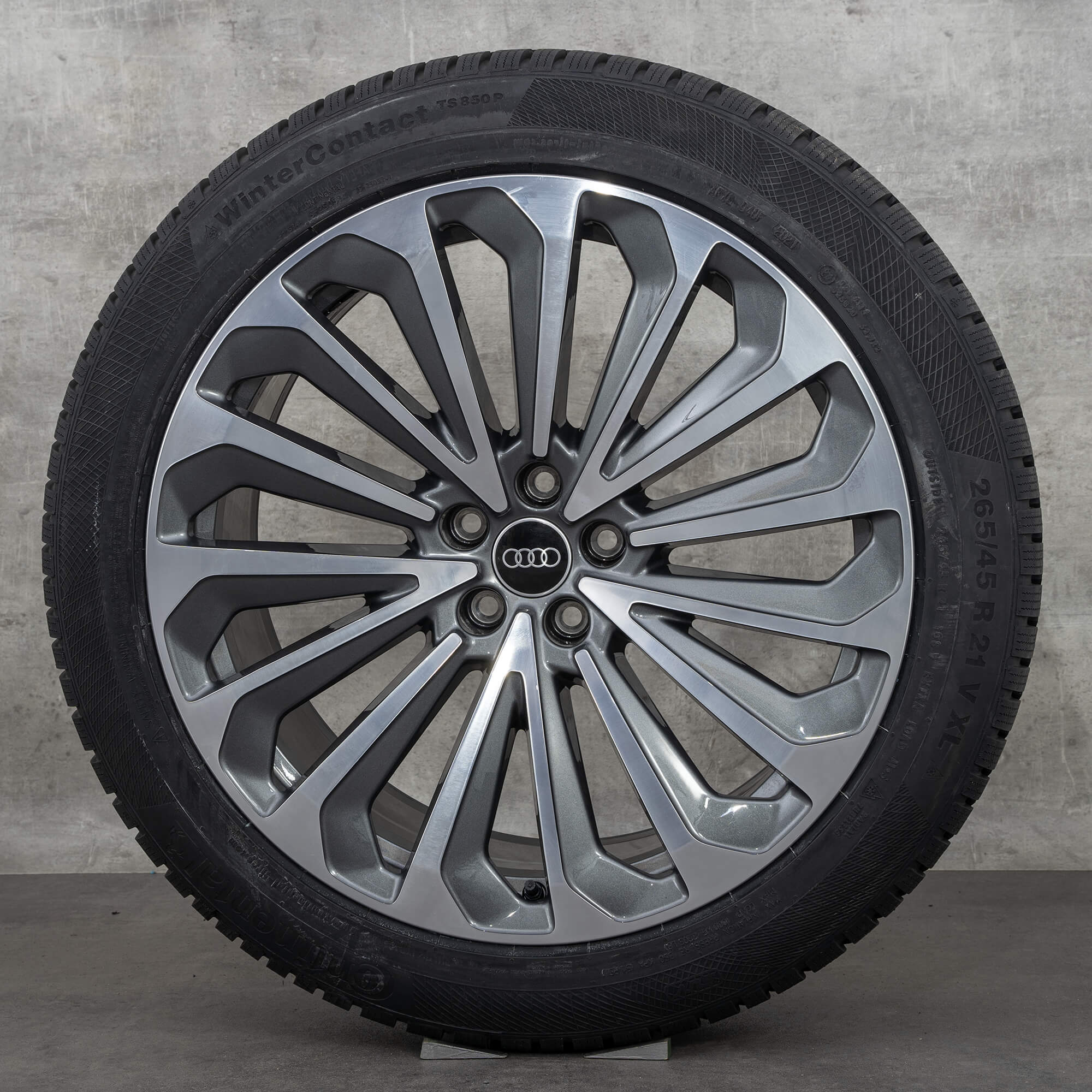 Audi 21 inch velgen e-tron GE 4KE alloy velgen winterbanden wintervelgen